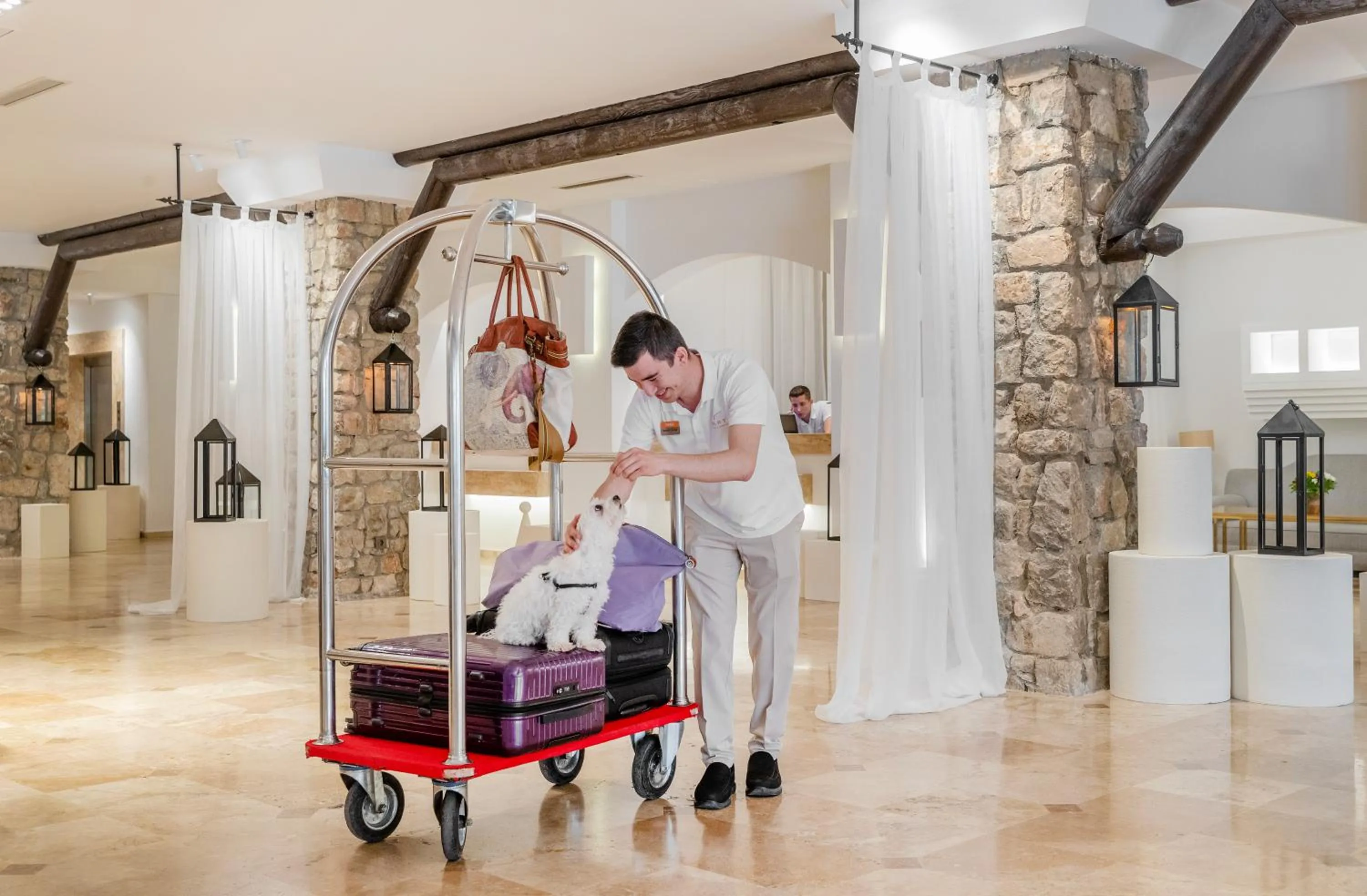 Staff in Marti Resort Deluxe Hotel