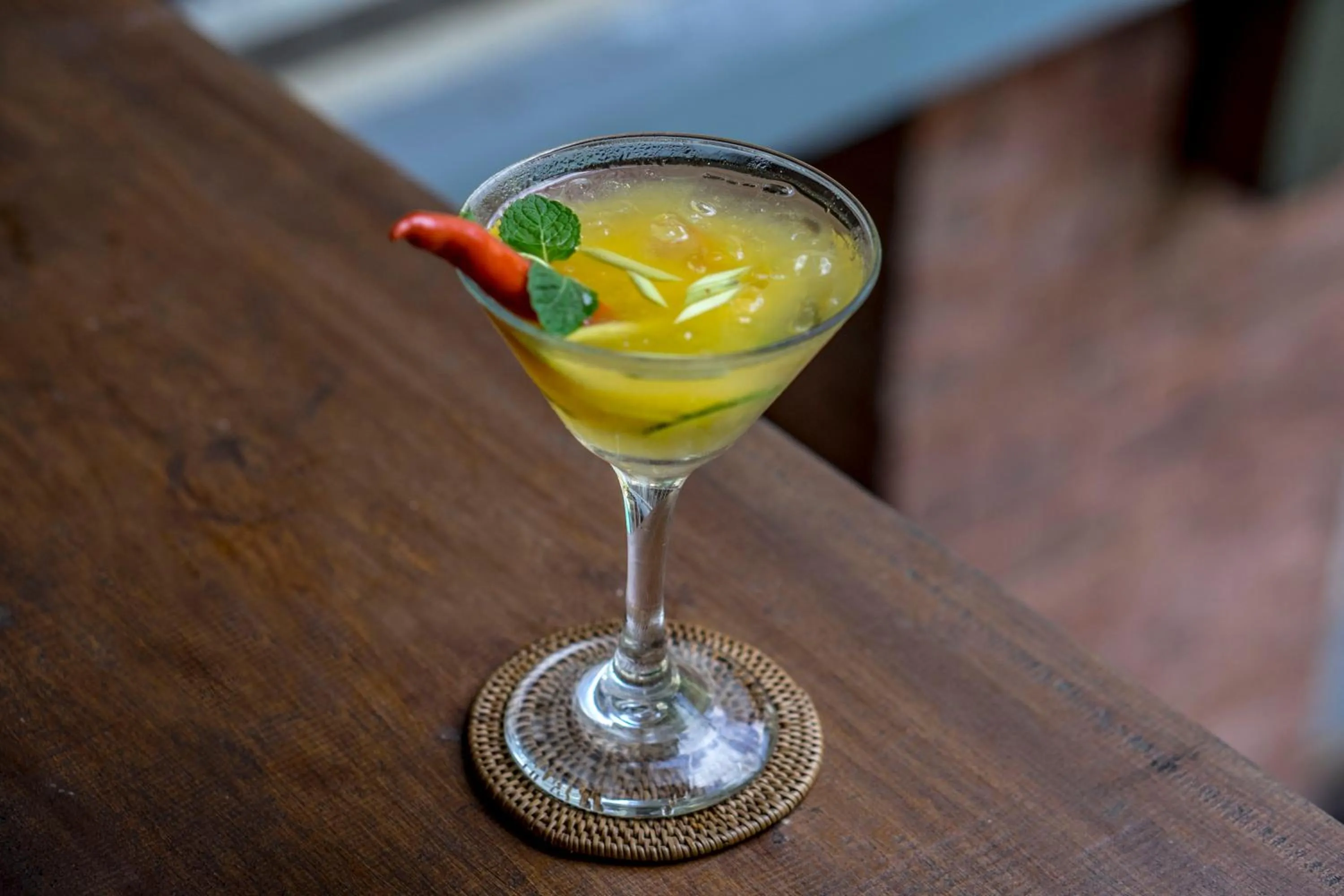 Alcoholic drinks in Tetirah Boutique Hotel