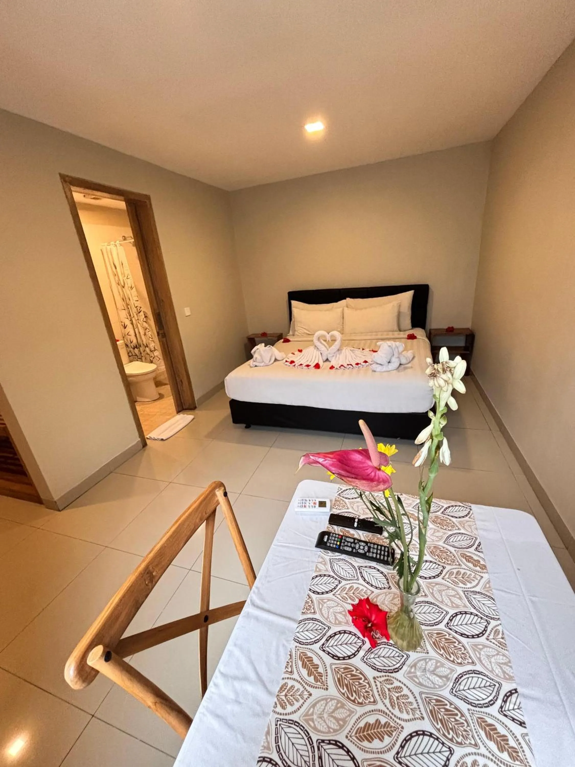 Bed in Tetirah Boutique Hotel