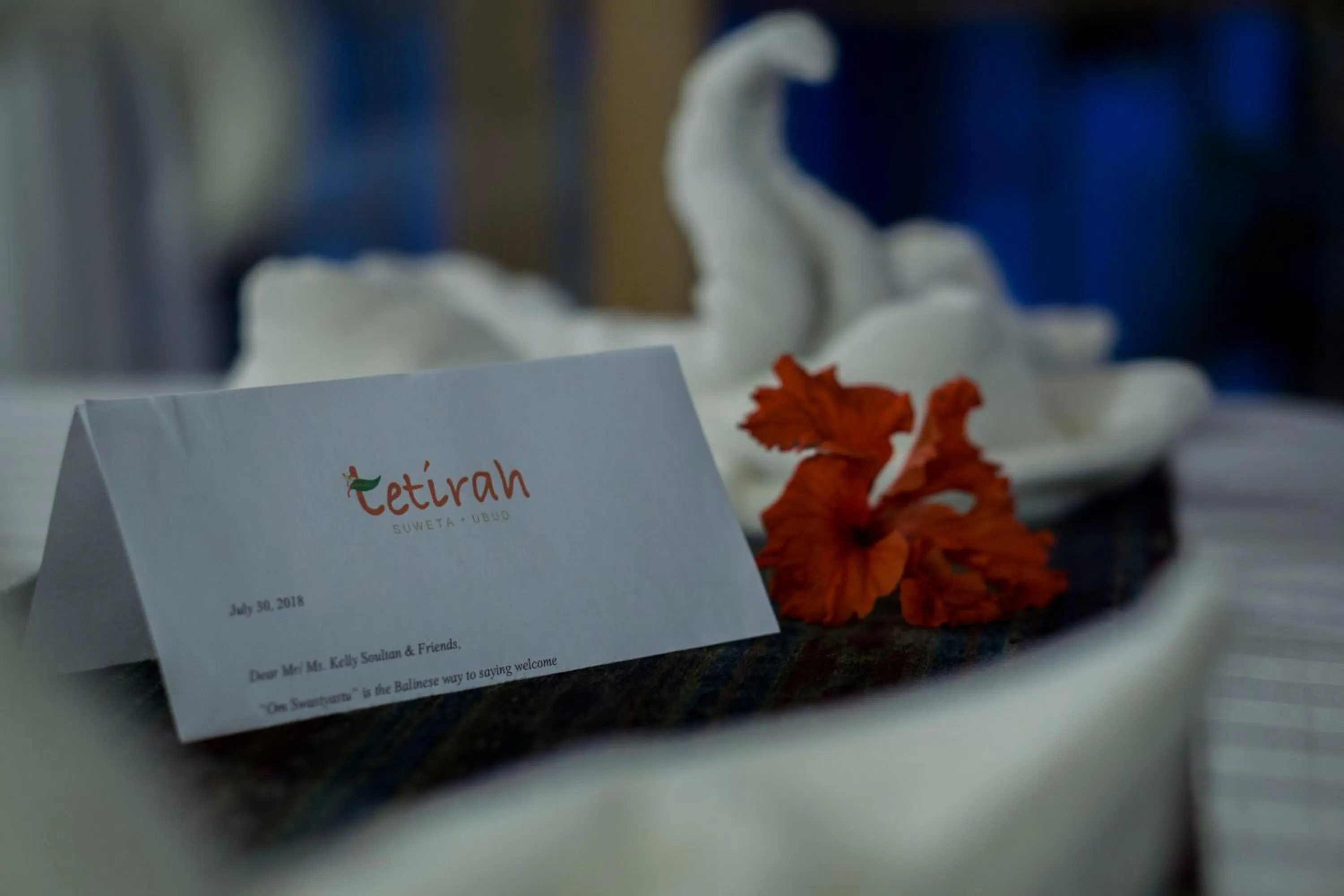 Bedroom in Tetirah Boutique Hotel