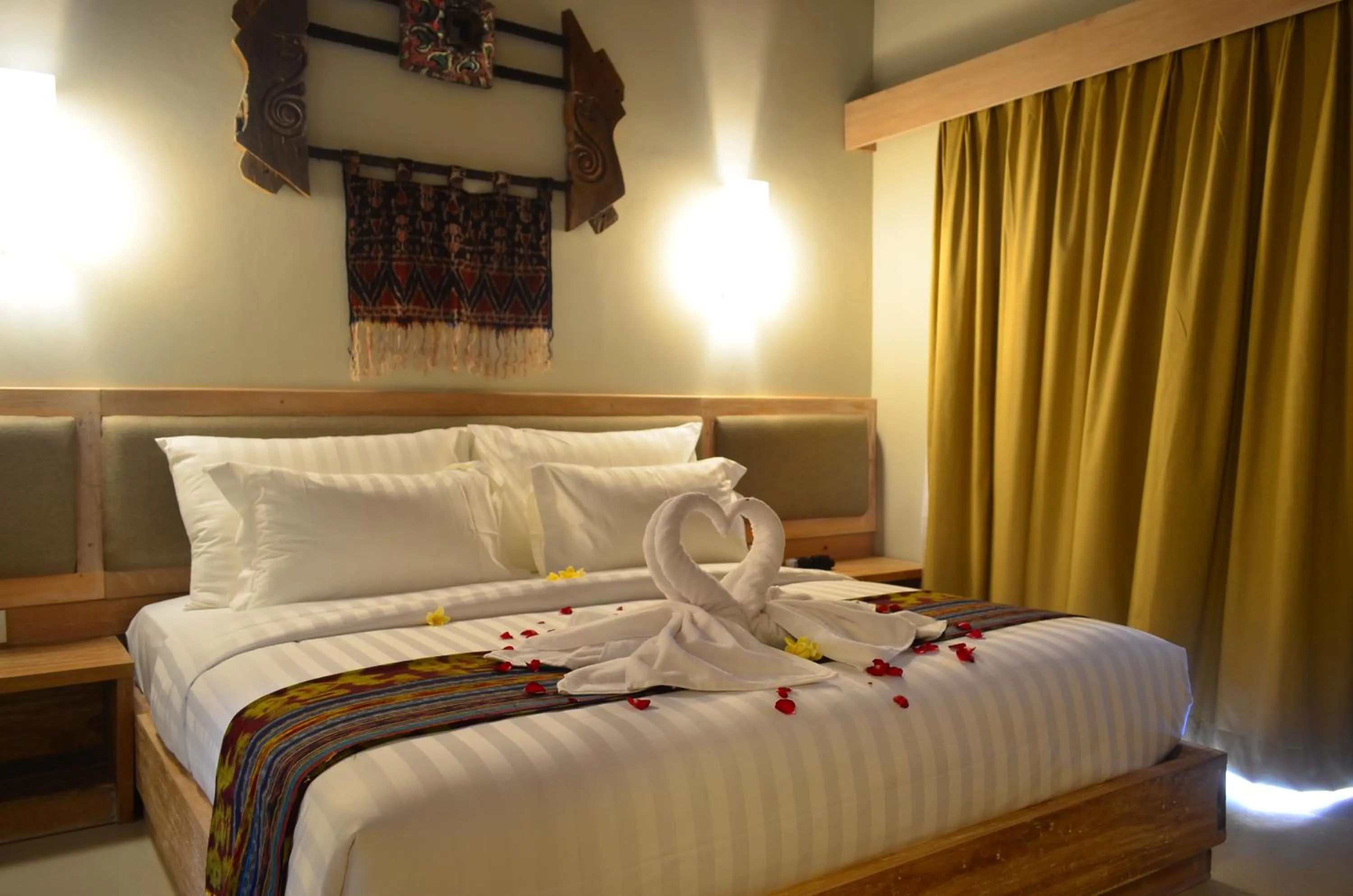 Bed in Tetirah Boutique Hotel