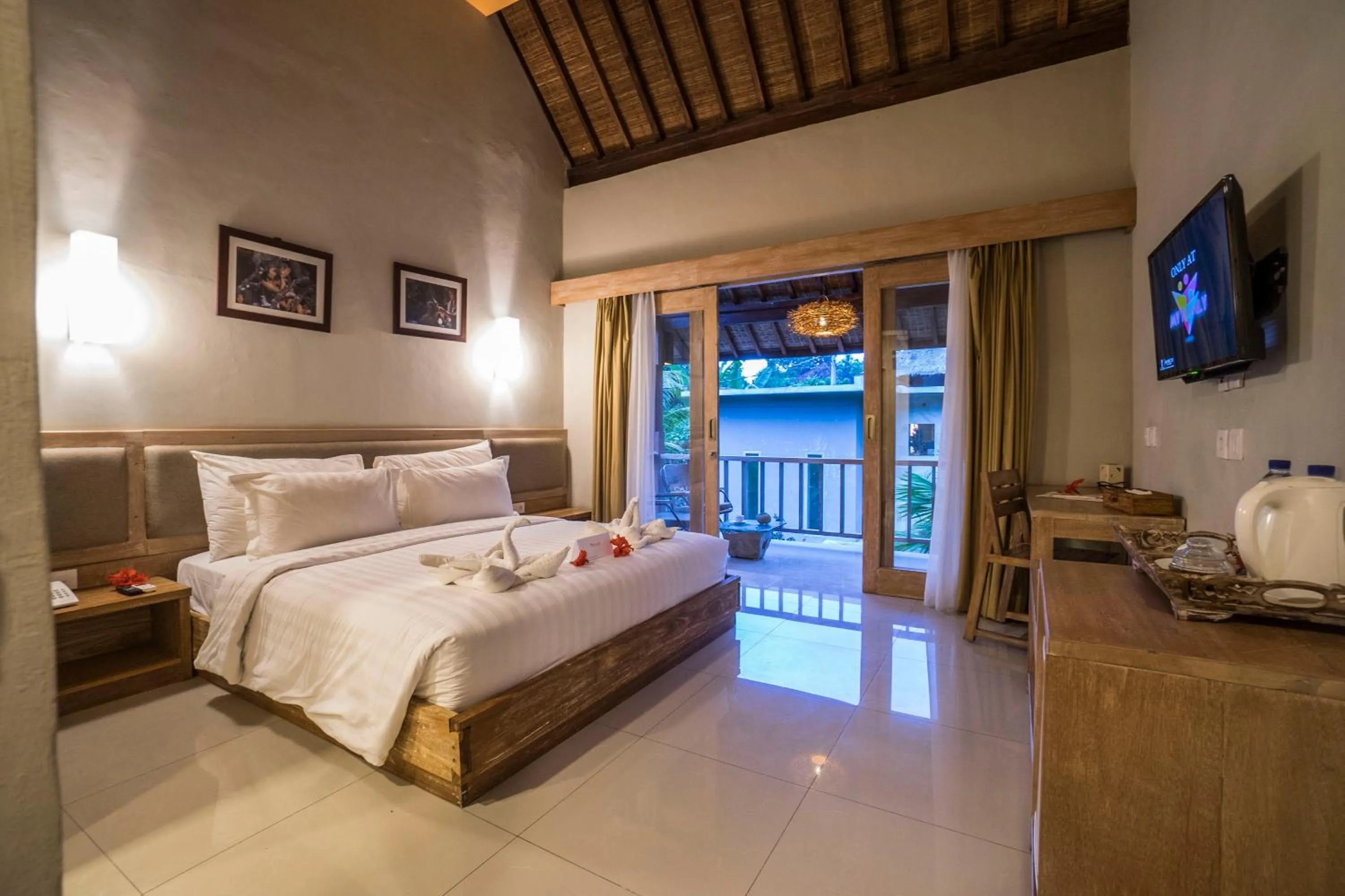 Bed in Tetirah Boutique Hotel