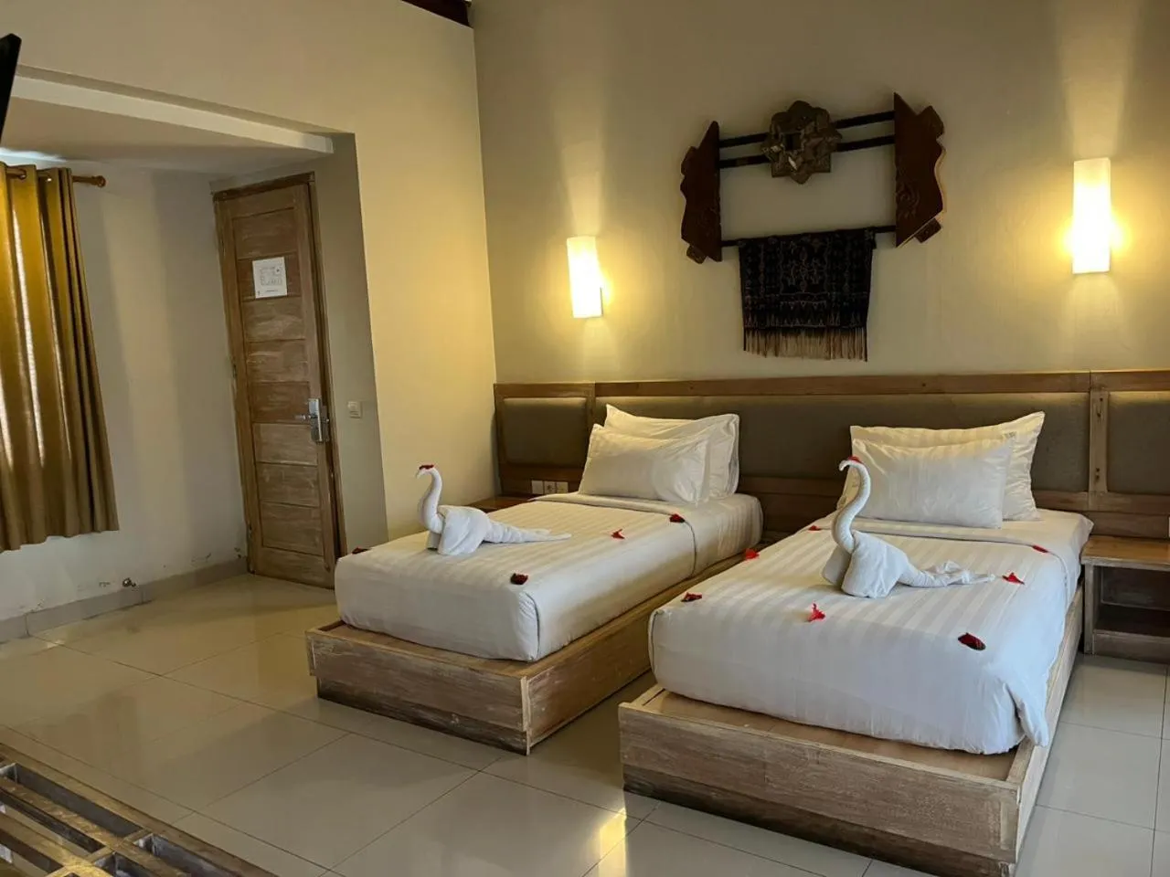 Bed in Tetirah Boutique Hotel