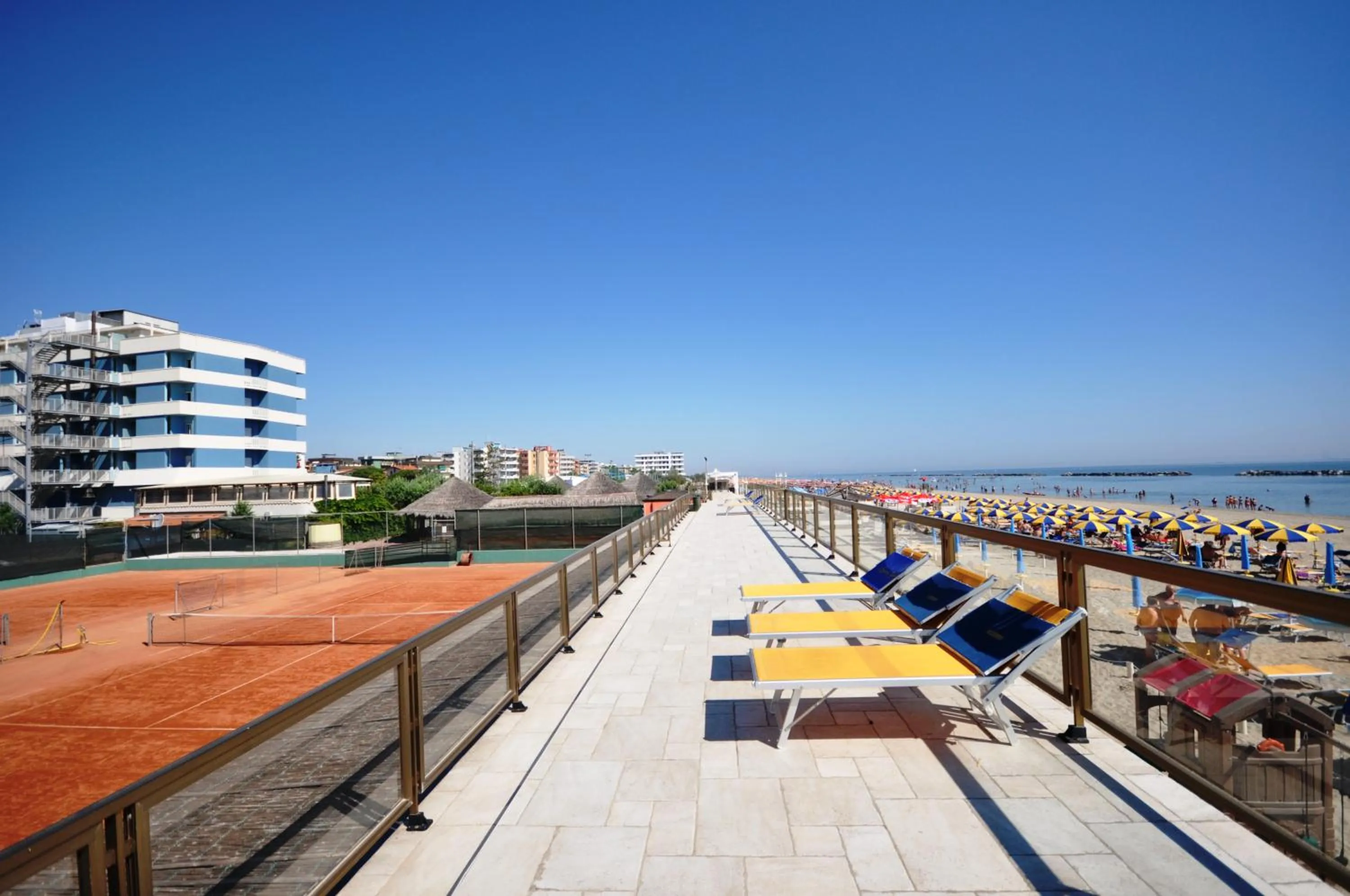 Balcony/Terrace in Grand Hotel Azzurra Club