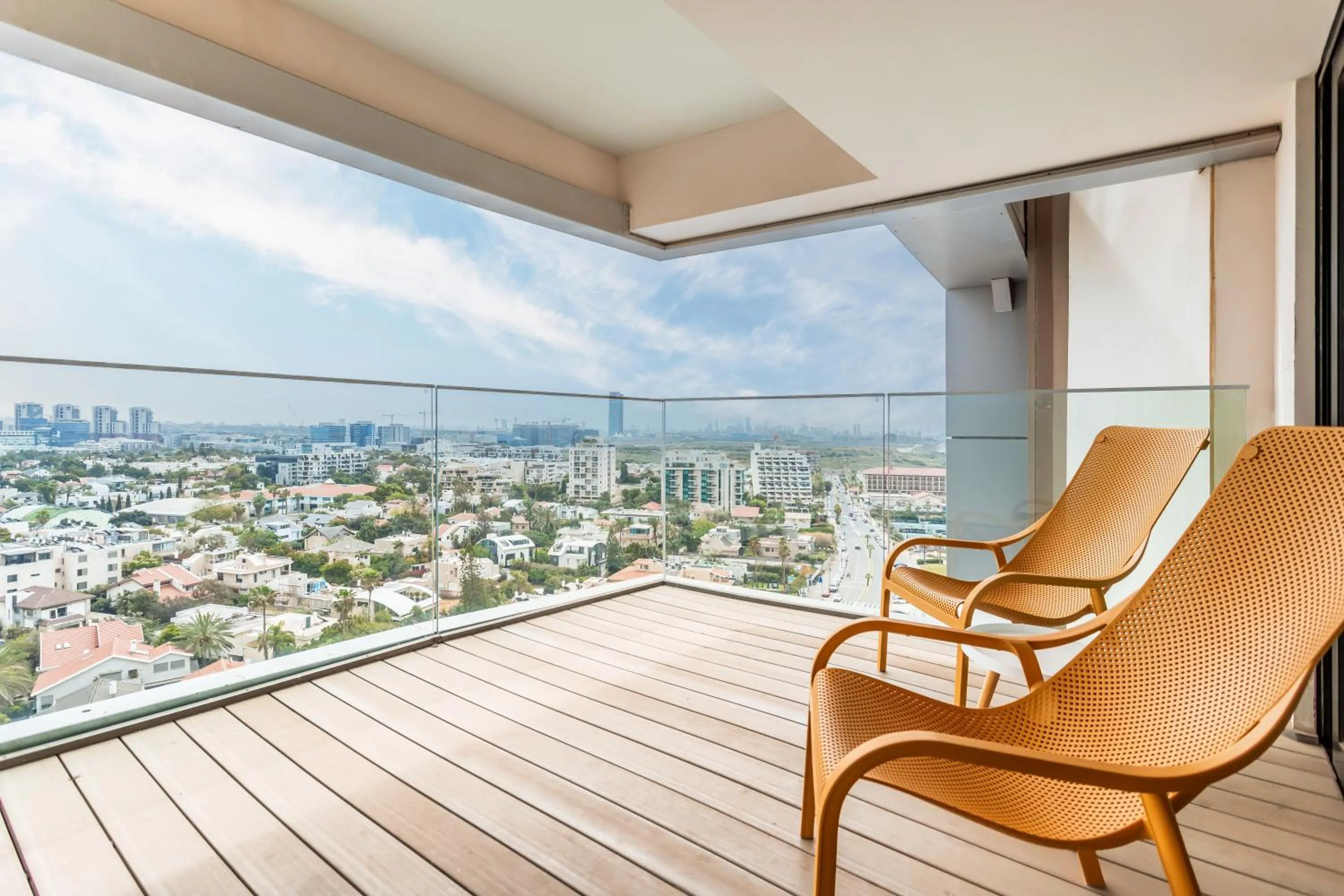 City view in Daniel Herzliya Hotel