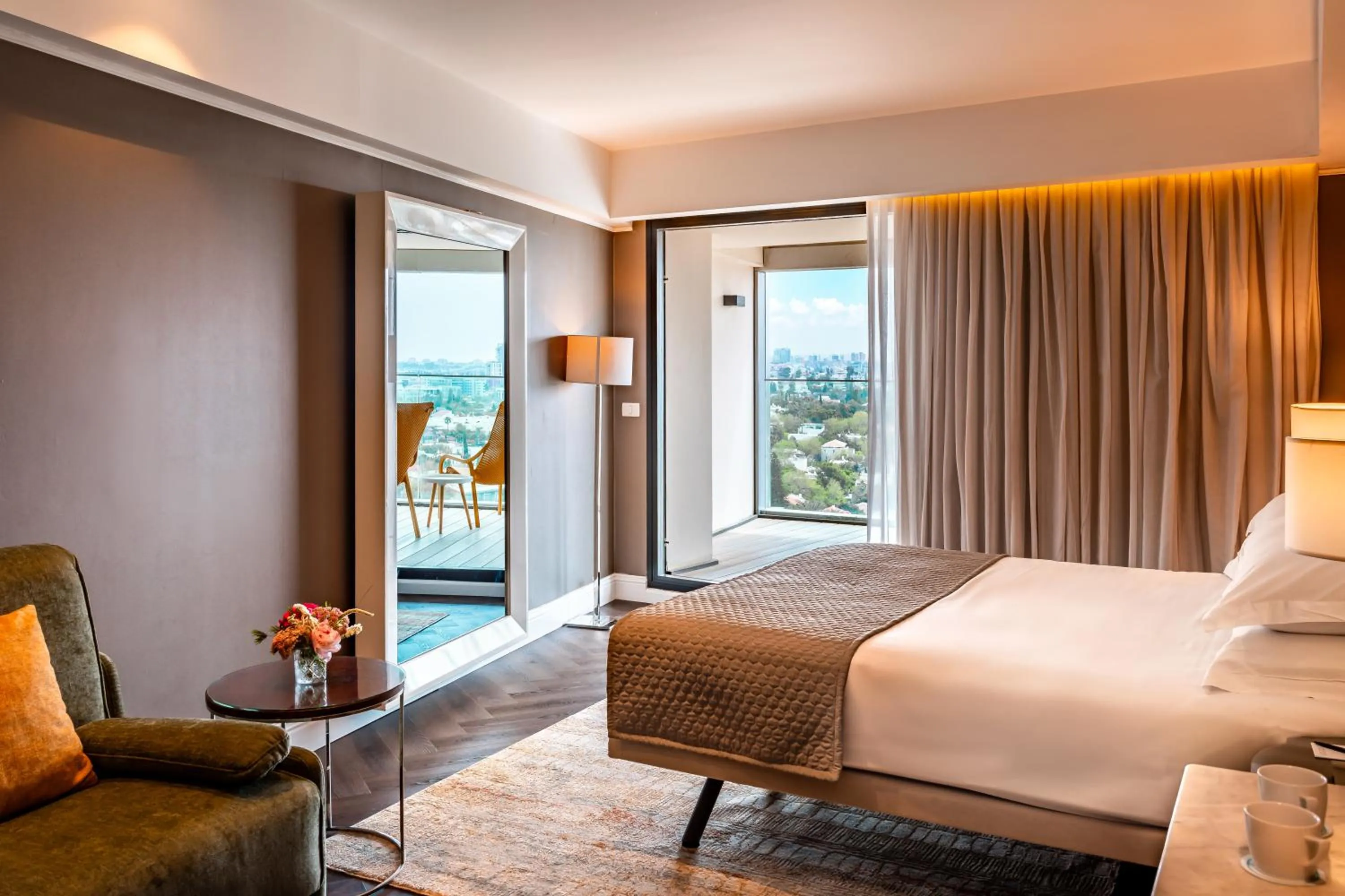 Bed in Daniel Herzliya Hotel