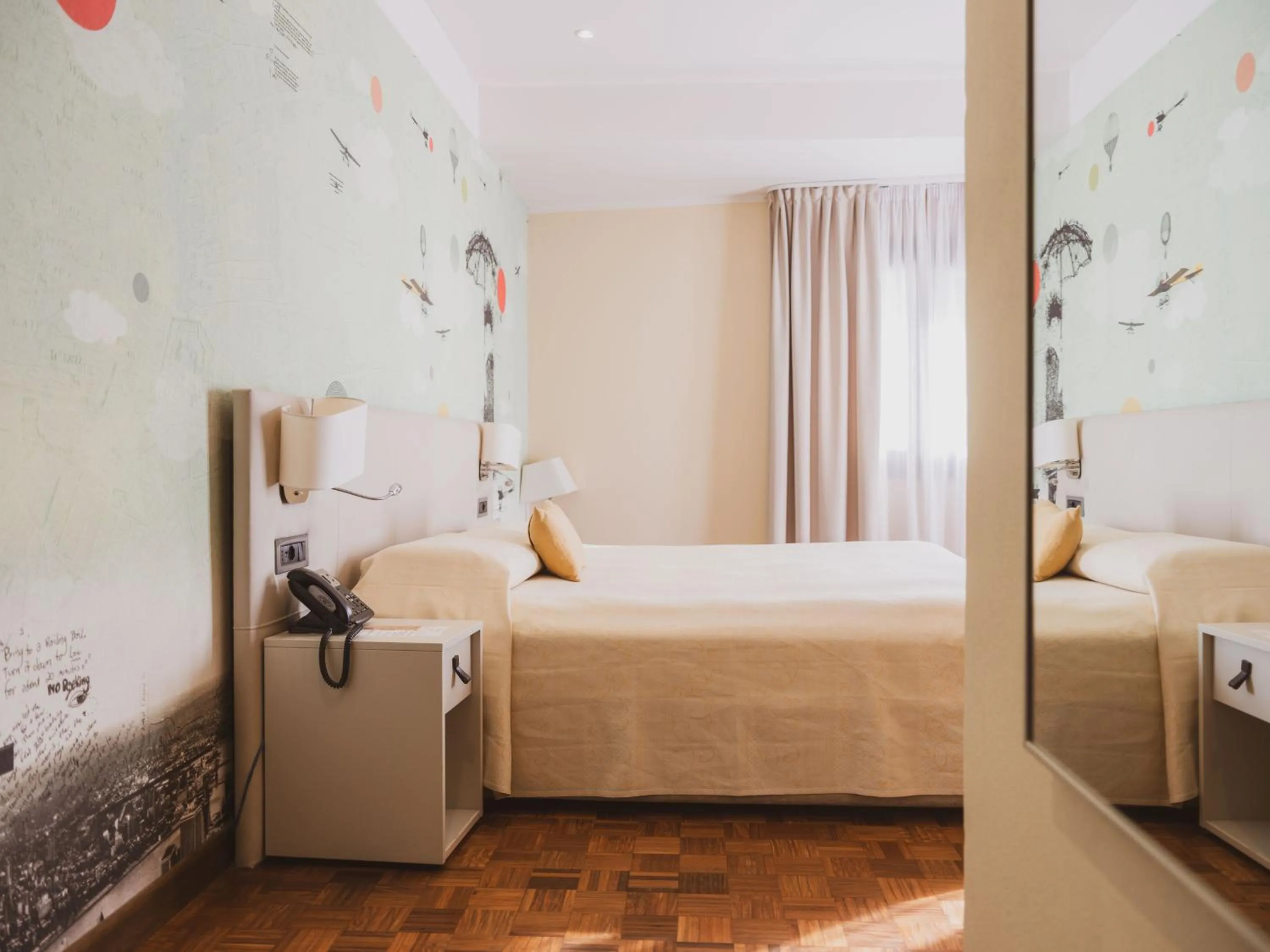 Bed in Tramas Hotel & Spa