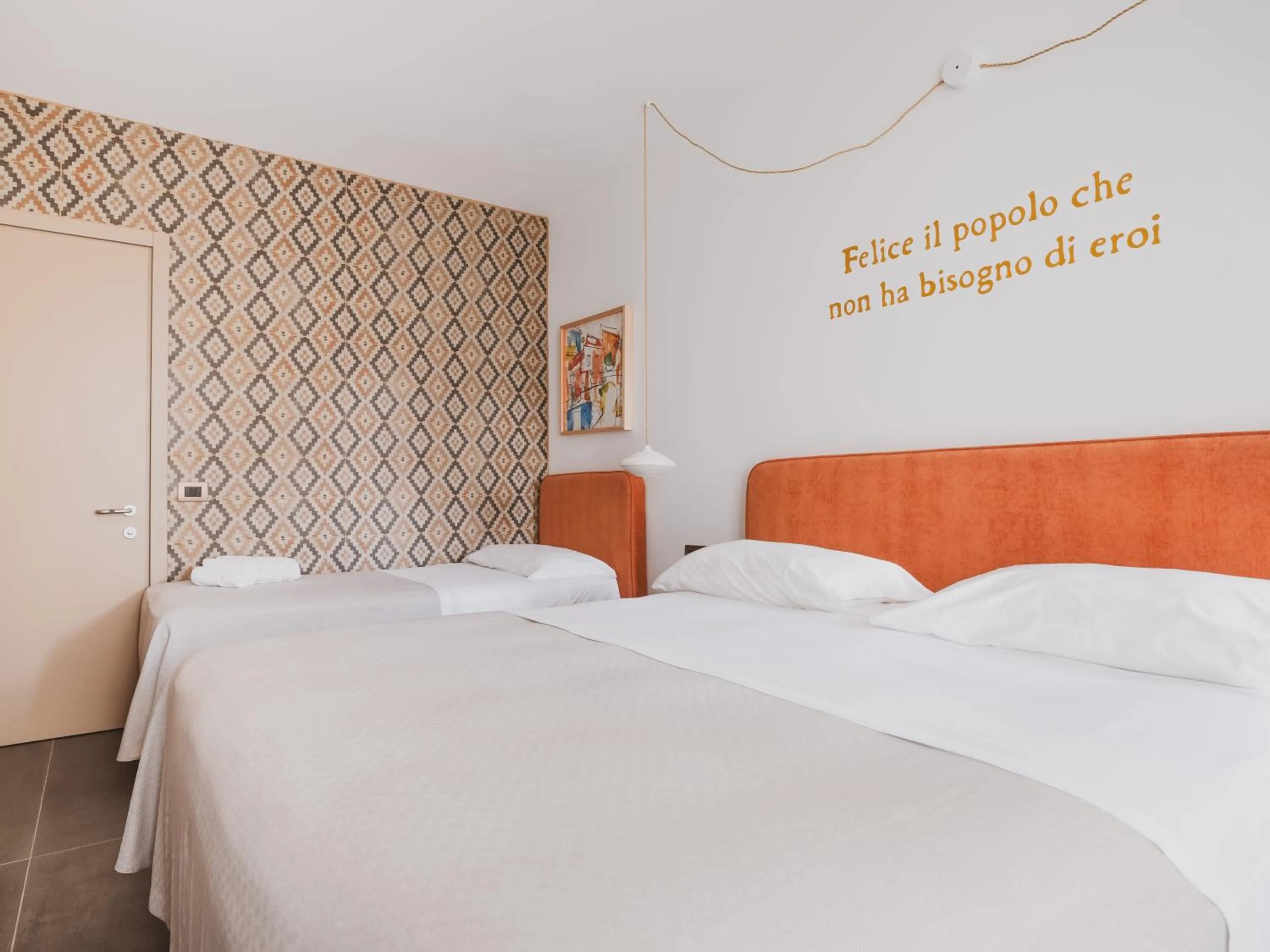 Bed in Tramas Hotel & Spa