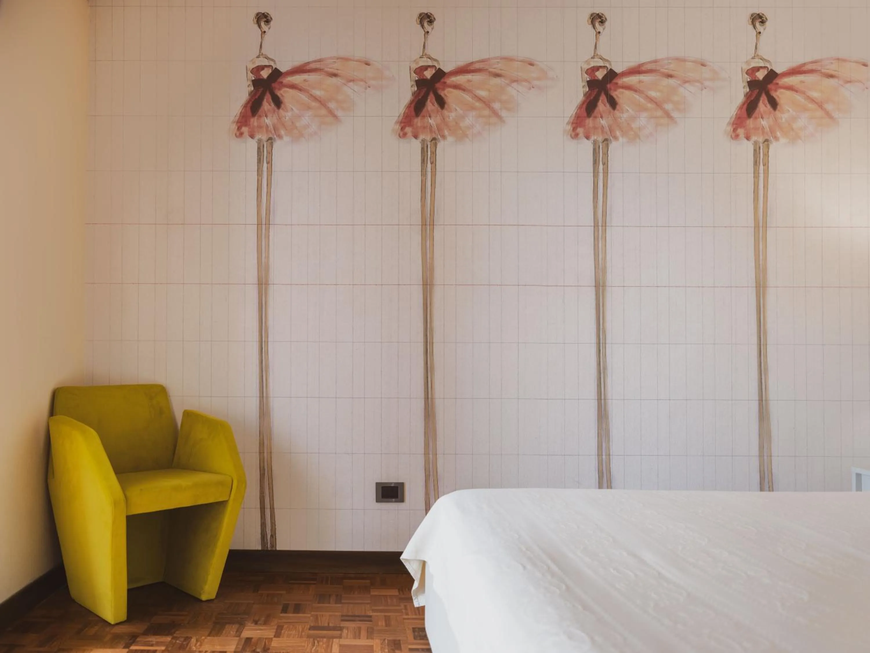 Bed in Tramas Hotel & Spa