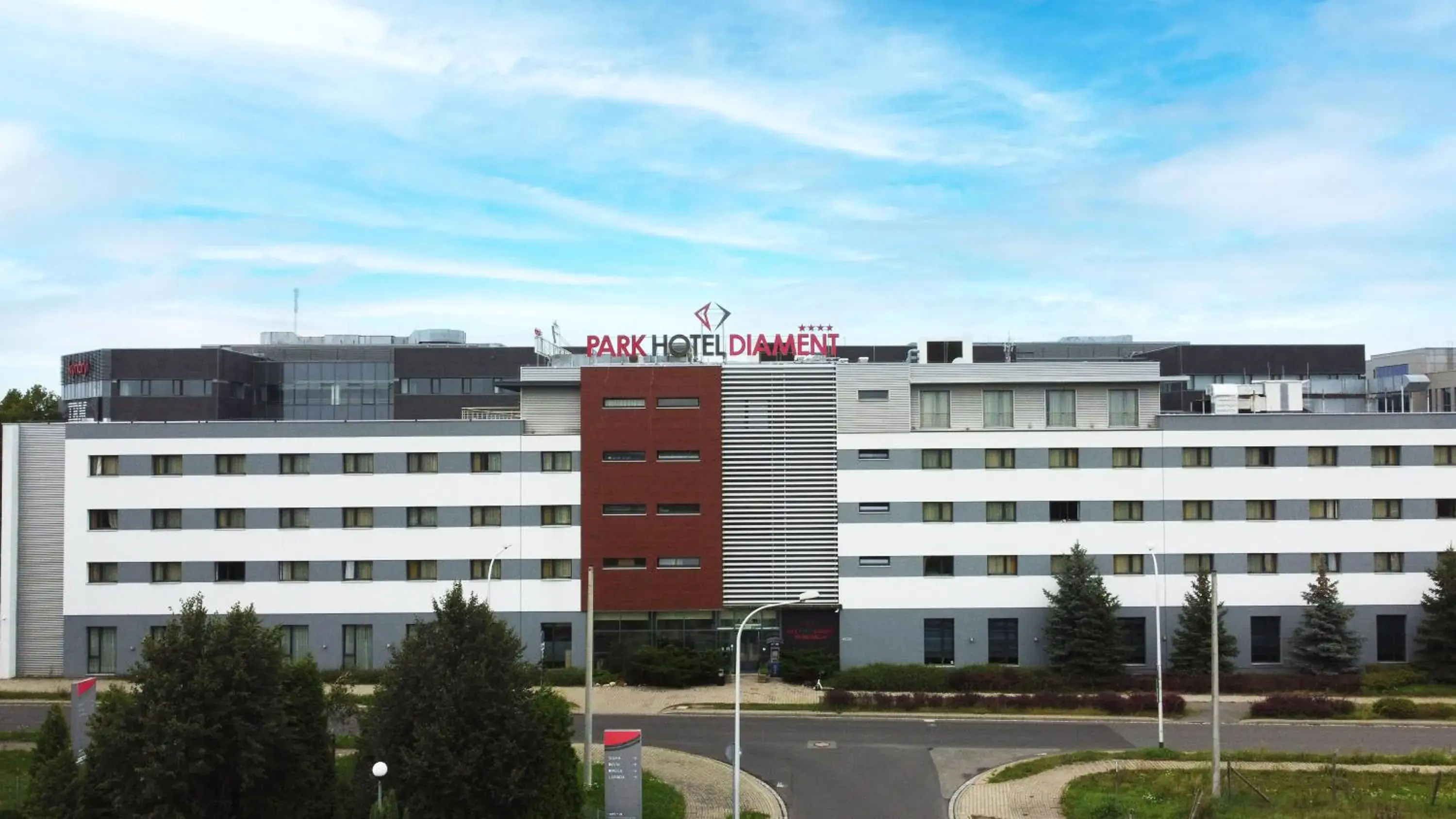 Property building in Park Hotel Diament Wroclaw Property building in Park Hotel Diament Wroclaw