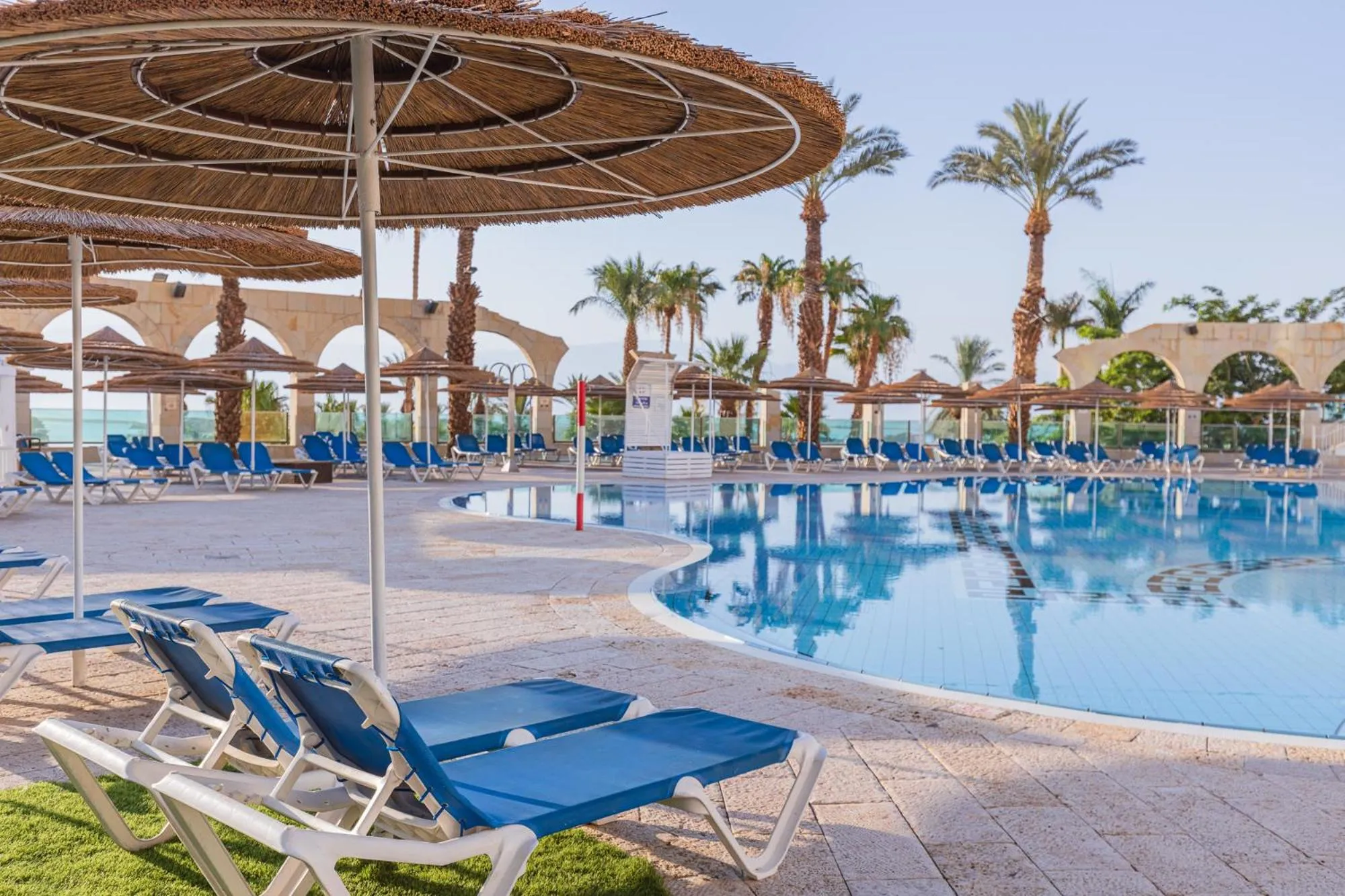 Swimming pool in Enjoy Dead Sea Hotel