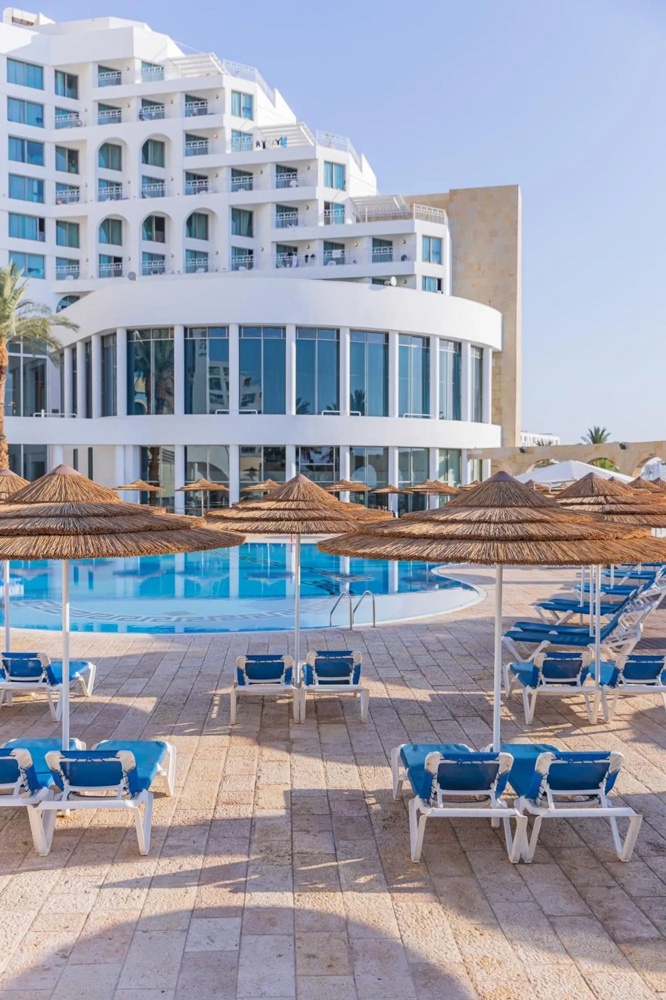 Swimming pool in Enjoy Dead Sea Hotel