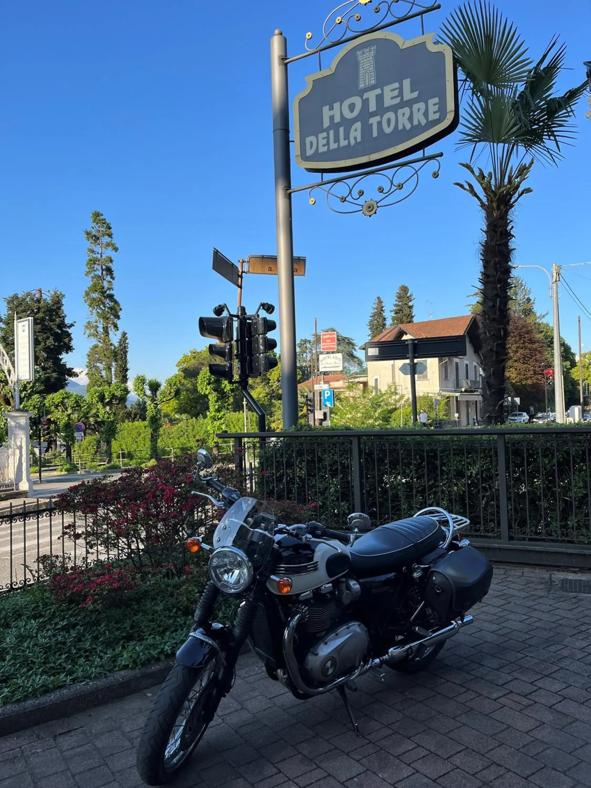 Lobby or reception in Hotel Della Torre Lobby or reception in Hotel Della Torre