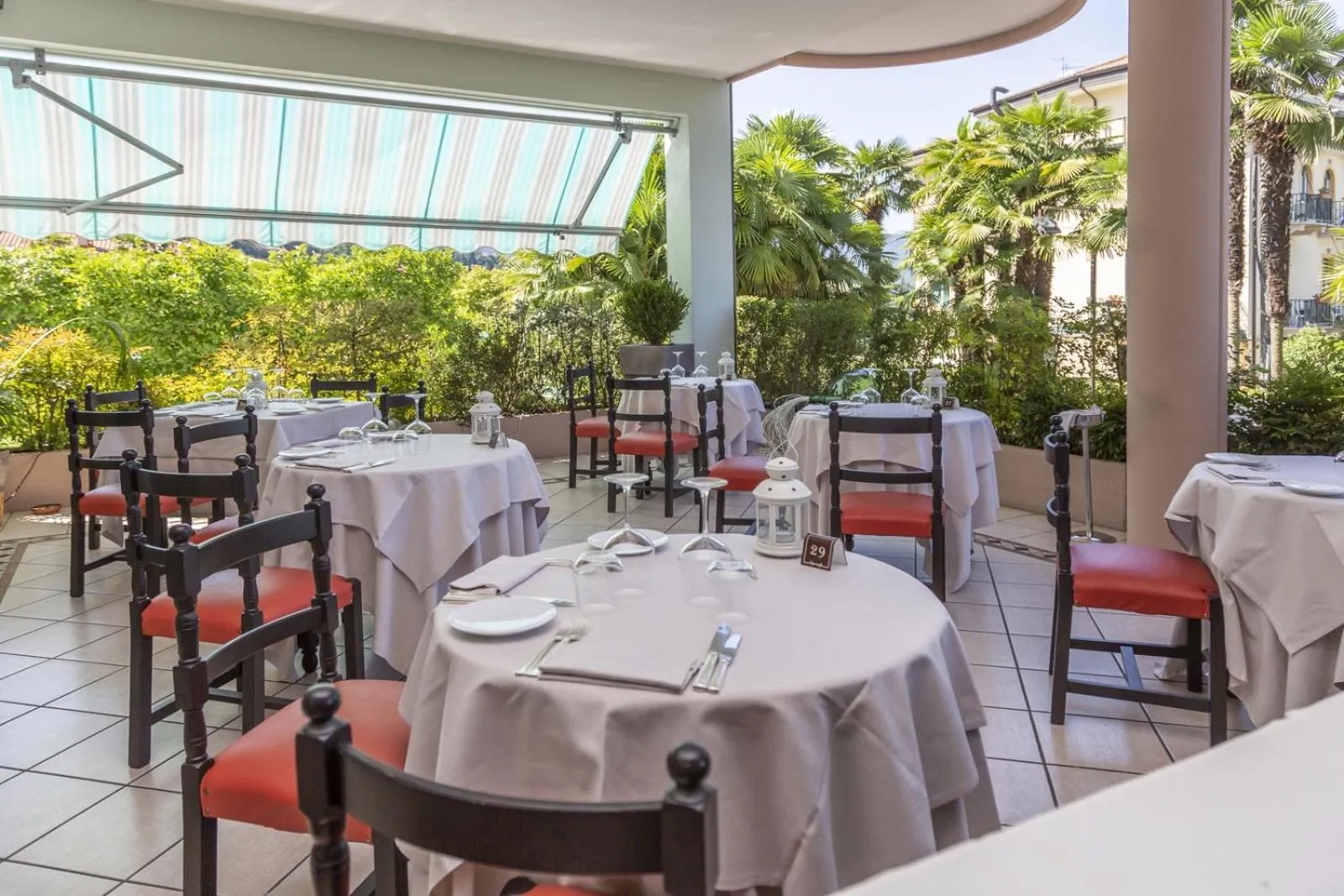 Restaurant/places to eat in Hotel Della Torre