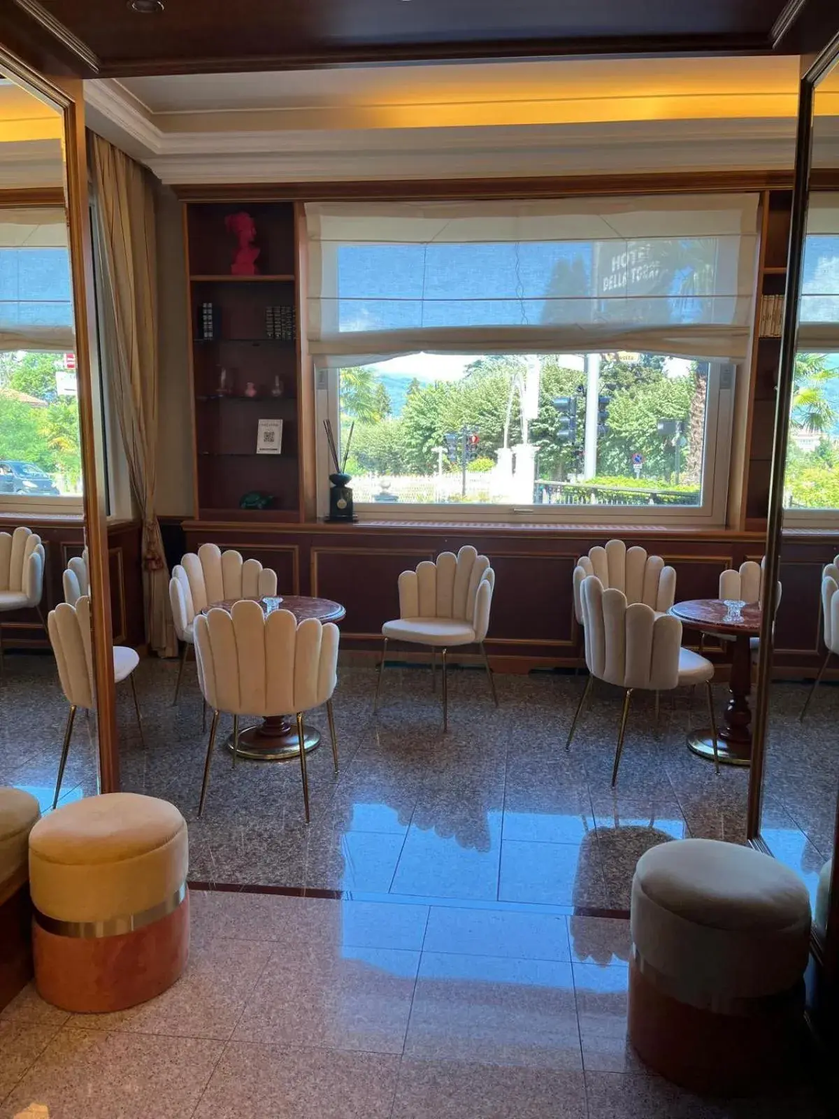 Lobby or reception in Hotel Della Torre Lobby or reception in Hotel Della Torre