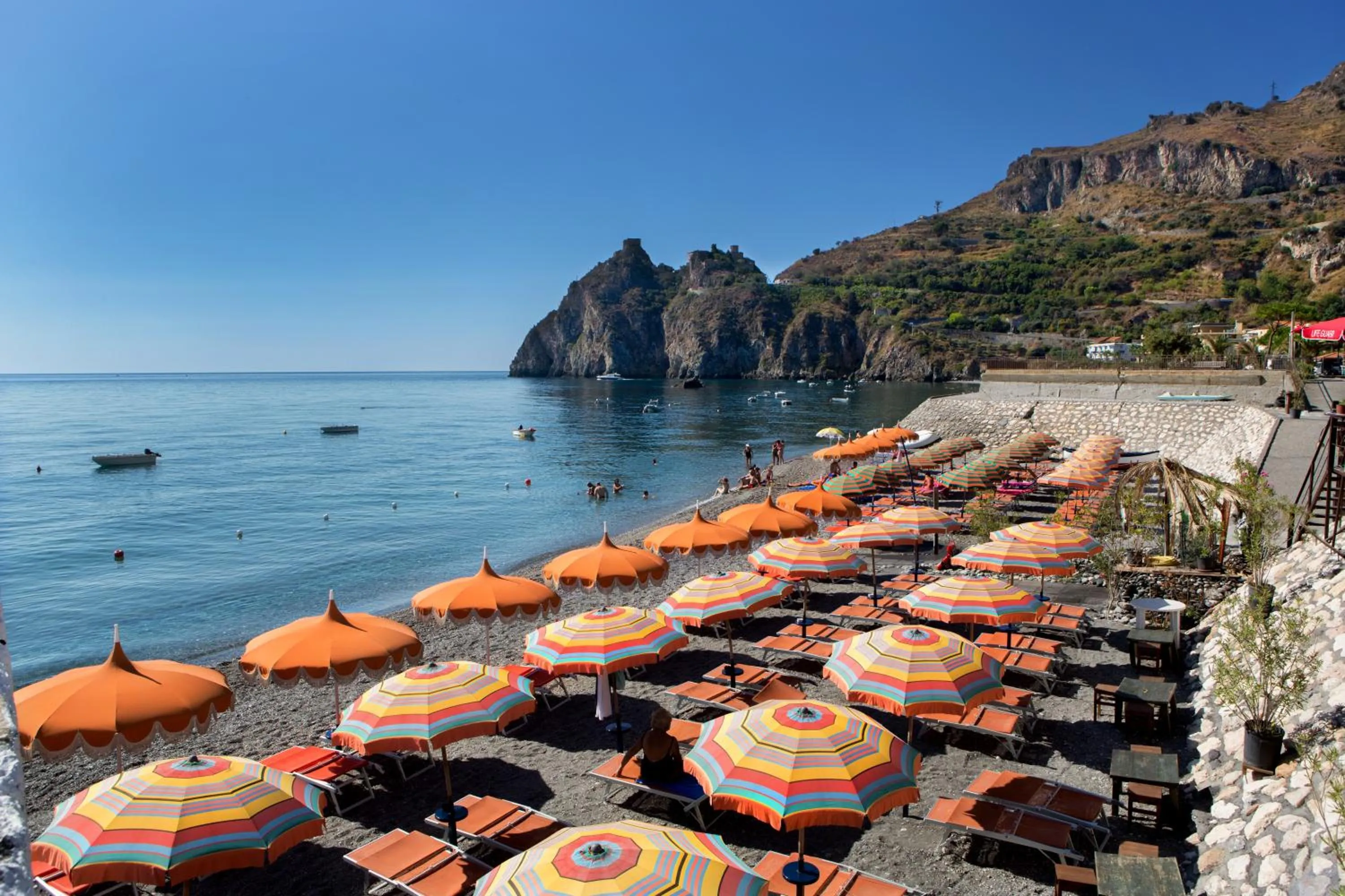 Beach in Hotel Donna Rosa