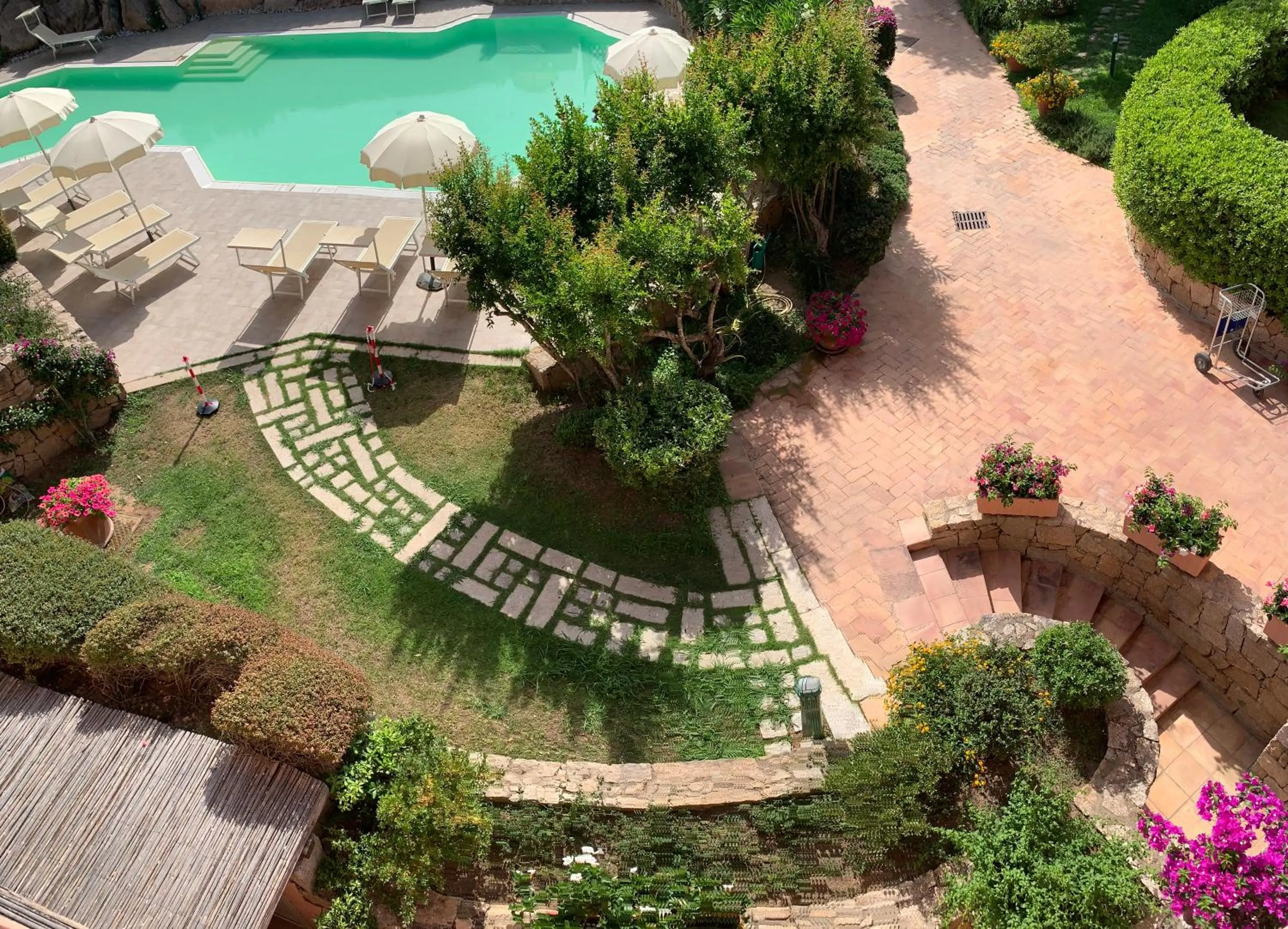 Bird's eye view in Green Park Hotel