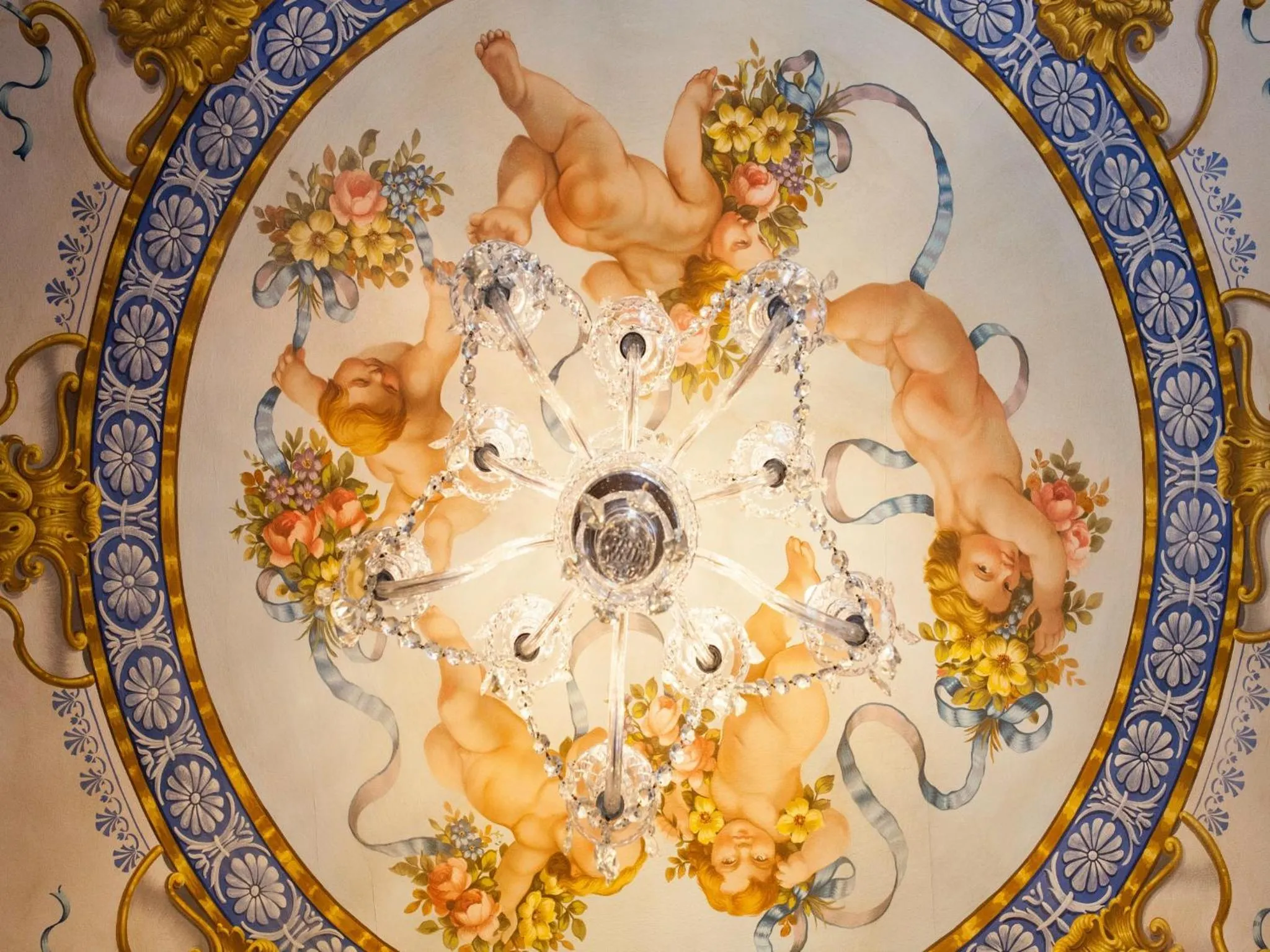 Decorative detail in Relais degli Angeli Residenza d'Epoca