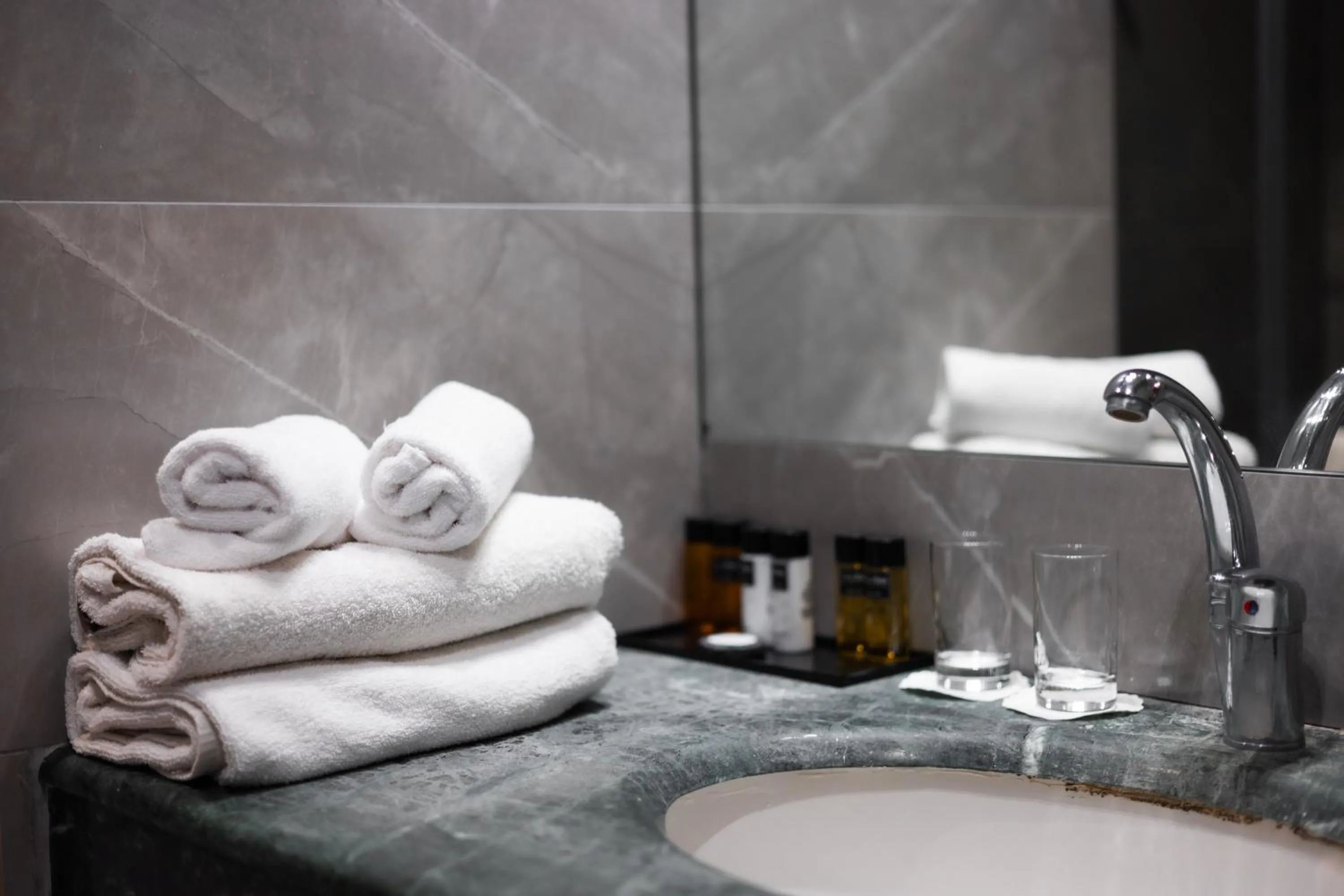 towels in Lev Yerushalayim Hotel