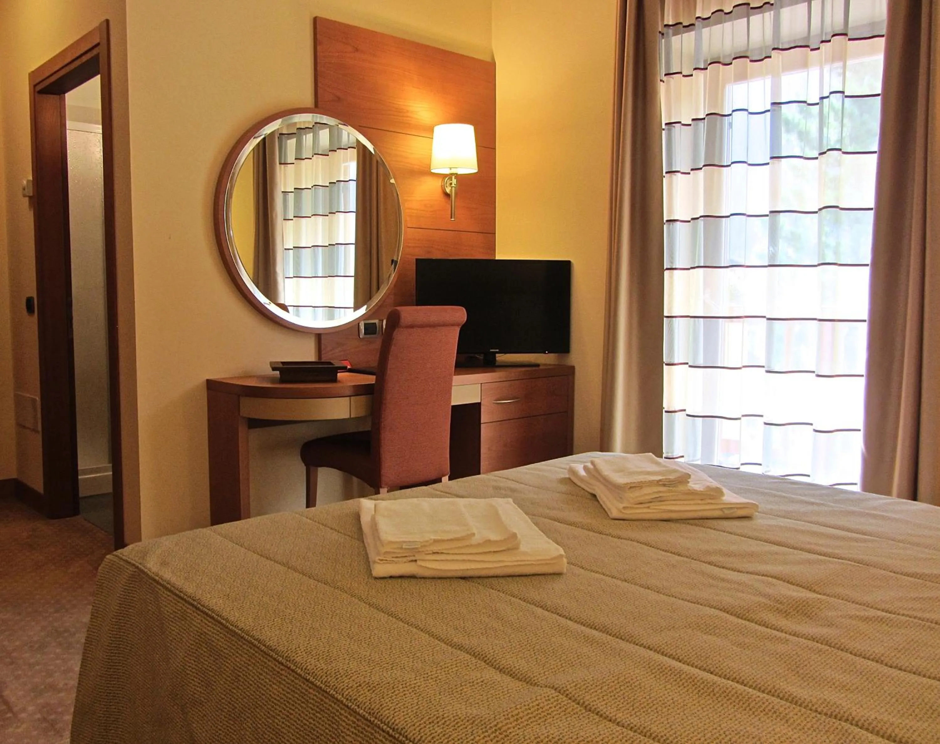 Shower, Bed in Relais San Giusto