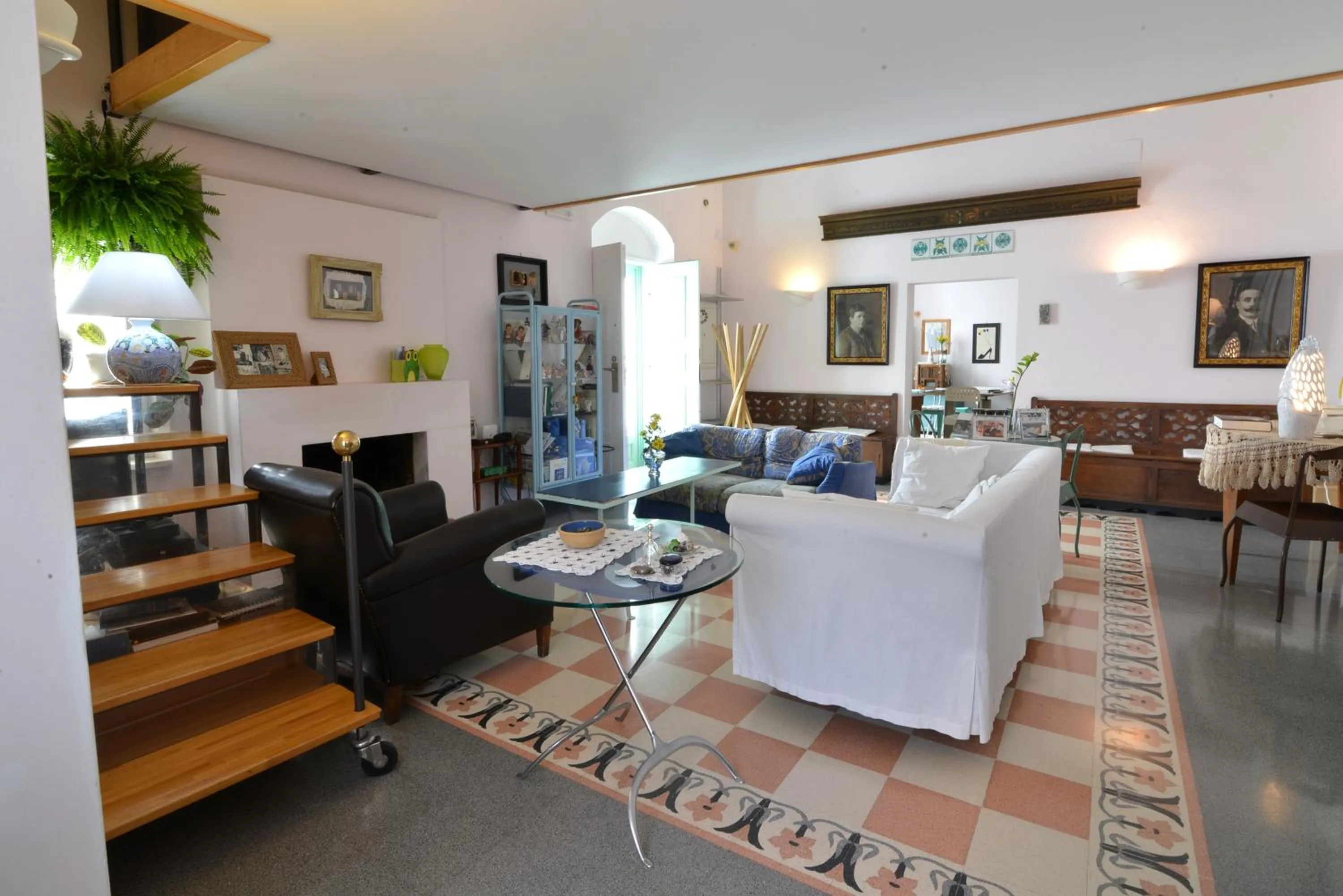 Living room in Da Ida - In Lak' Ech