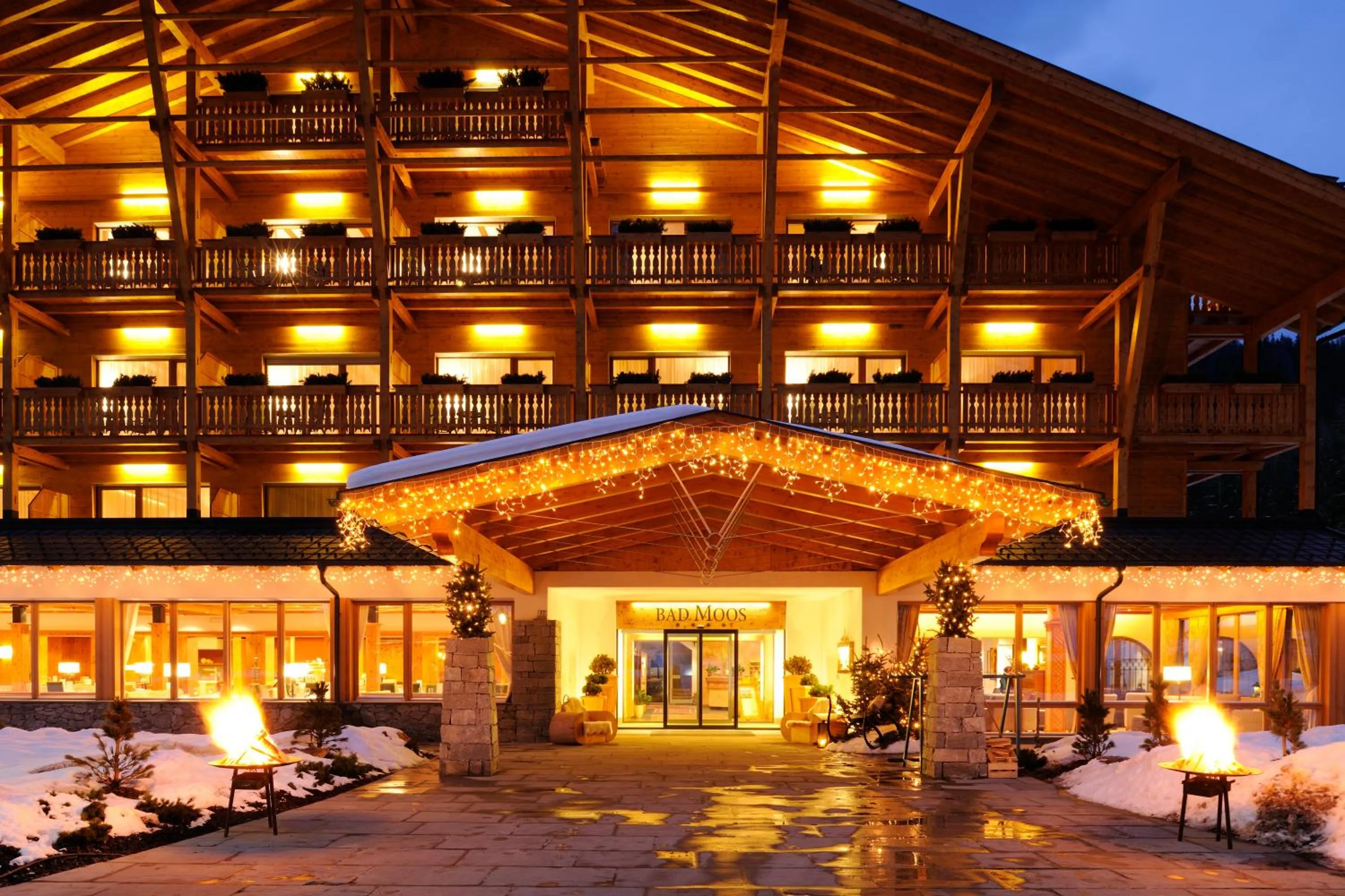 Facade/entrance in BAD MOOS - Aqua Spa Resort