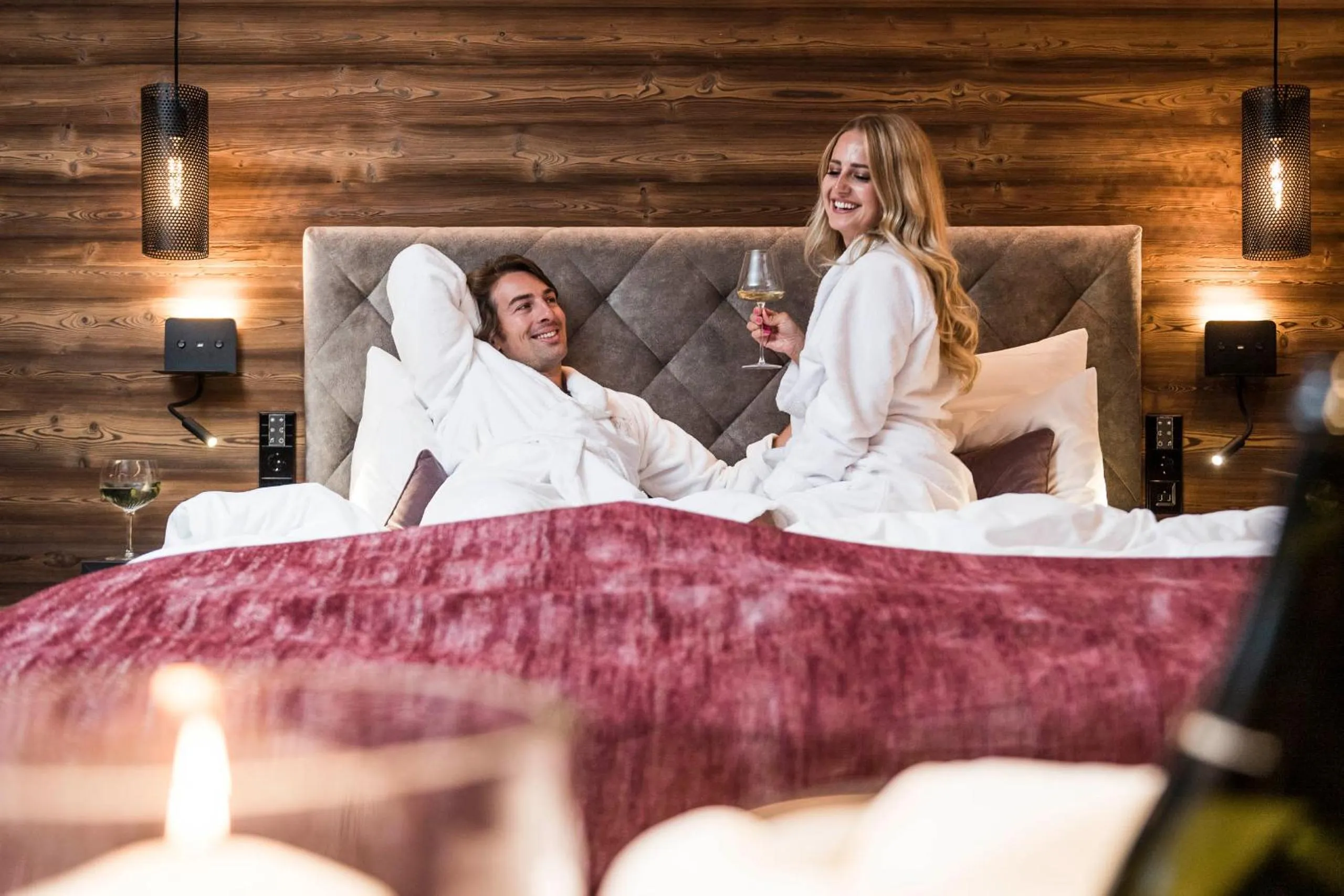 Bedroom, Bed in BAD MOOS - Aqua Spa Resort