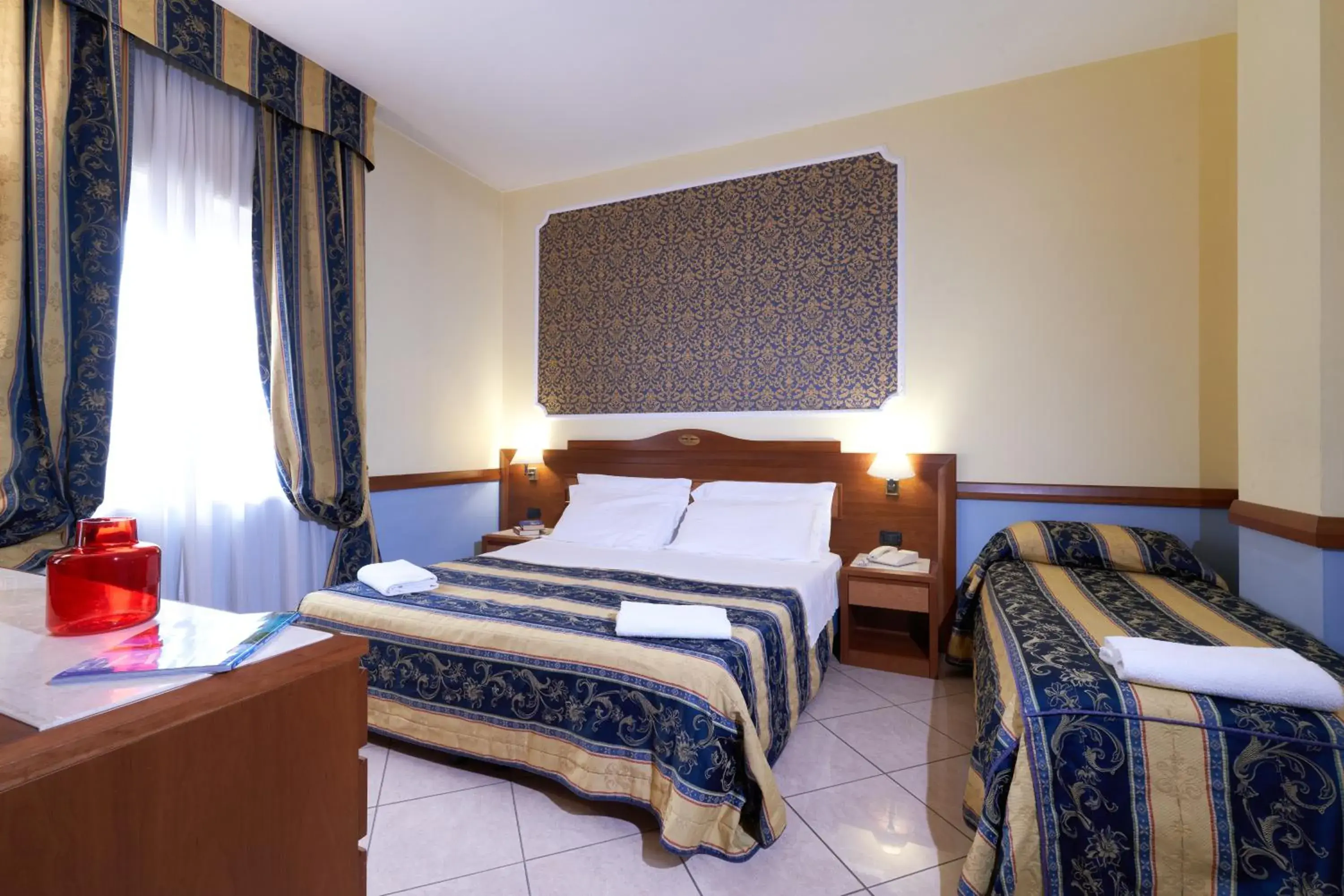 Bed in Hotel Ristorante La Piana Bed in Hotel Ristorante La Piana