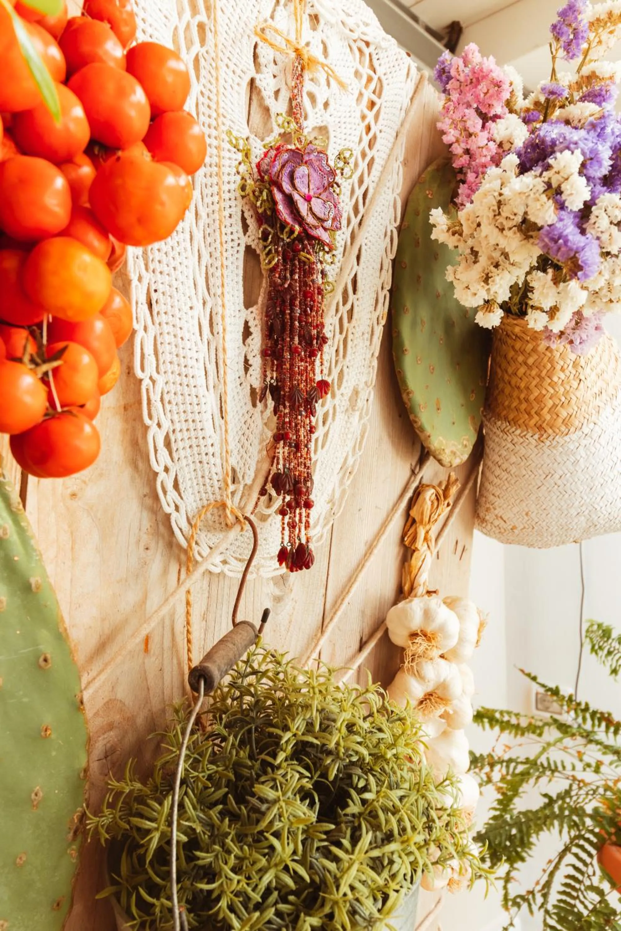 Decorative detail in Echi di Puglia