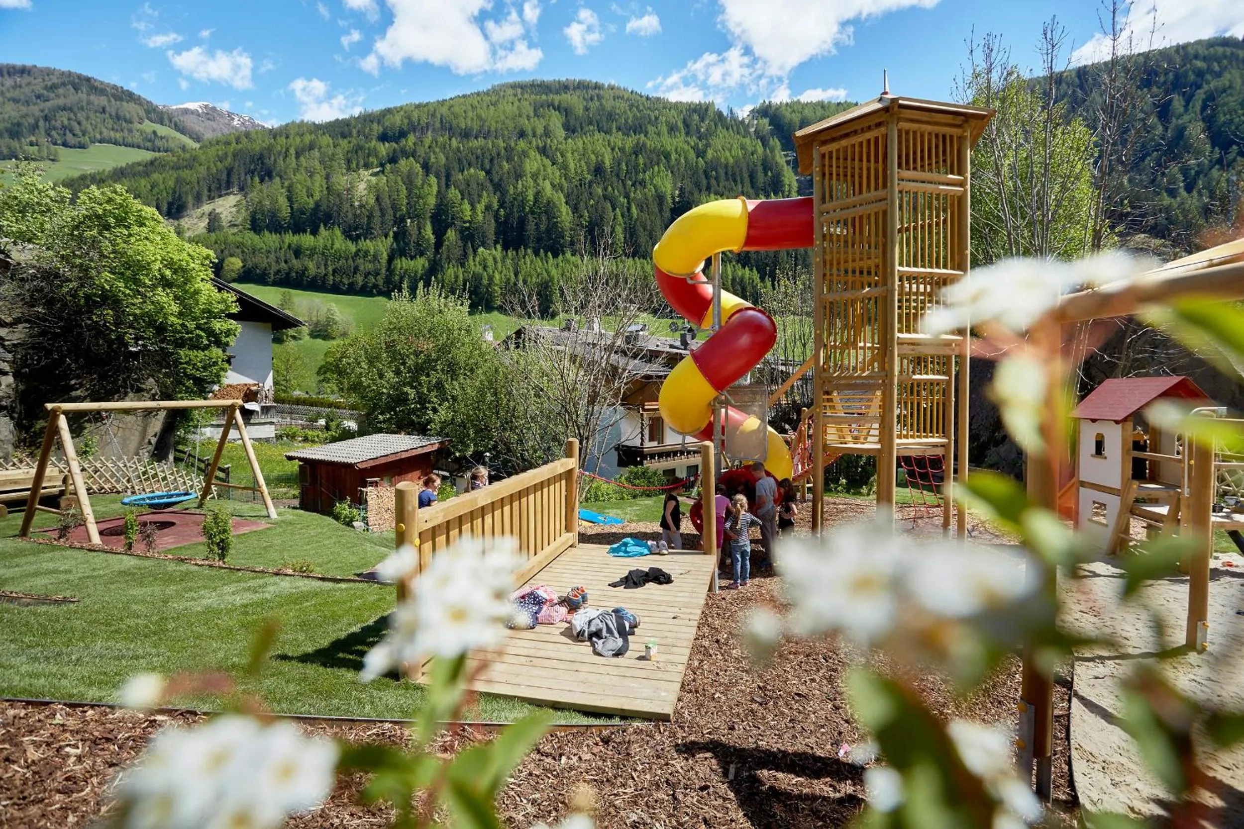 Children play ground in LUNARIS Wellnessresort