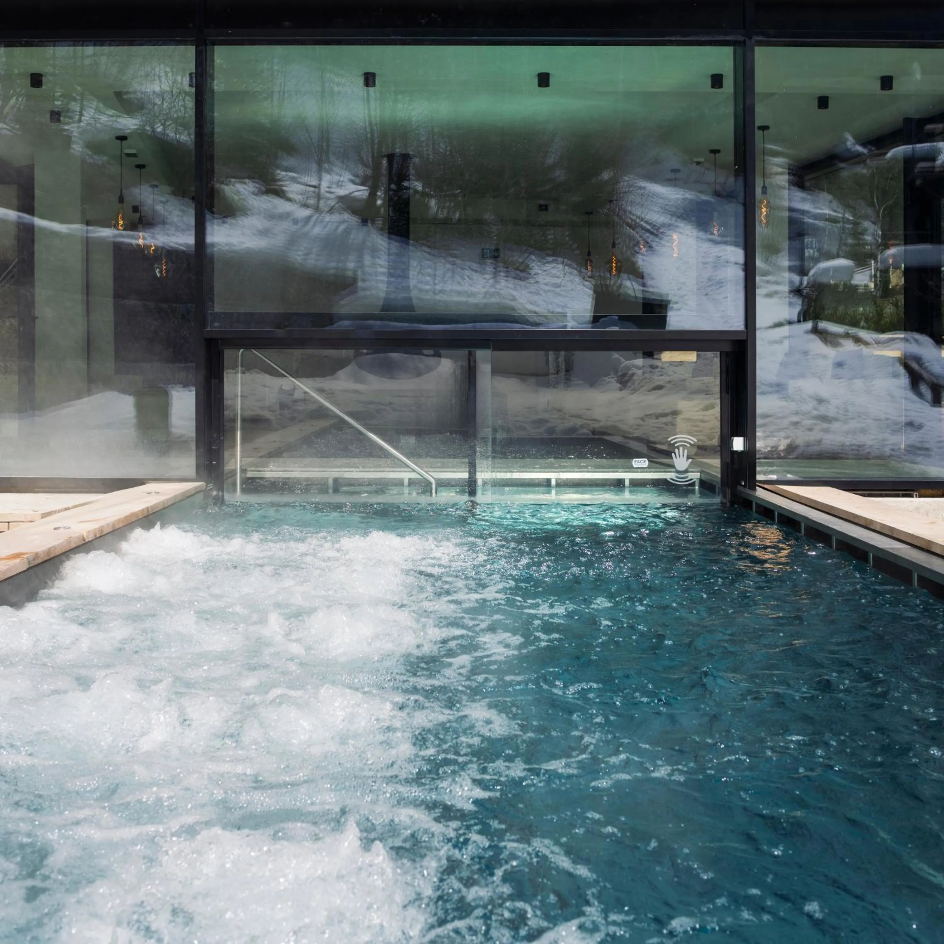 Spa and wellness centre/facilities in Hotel Dahu