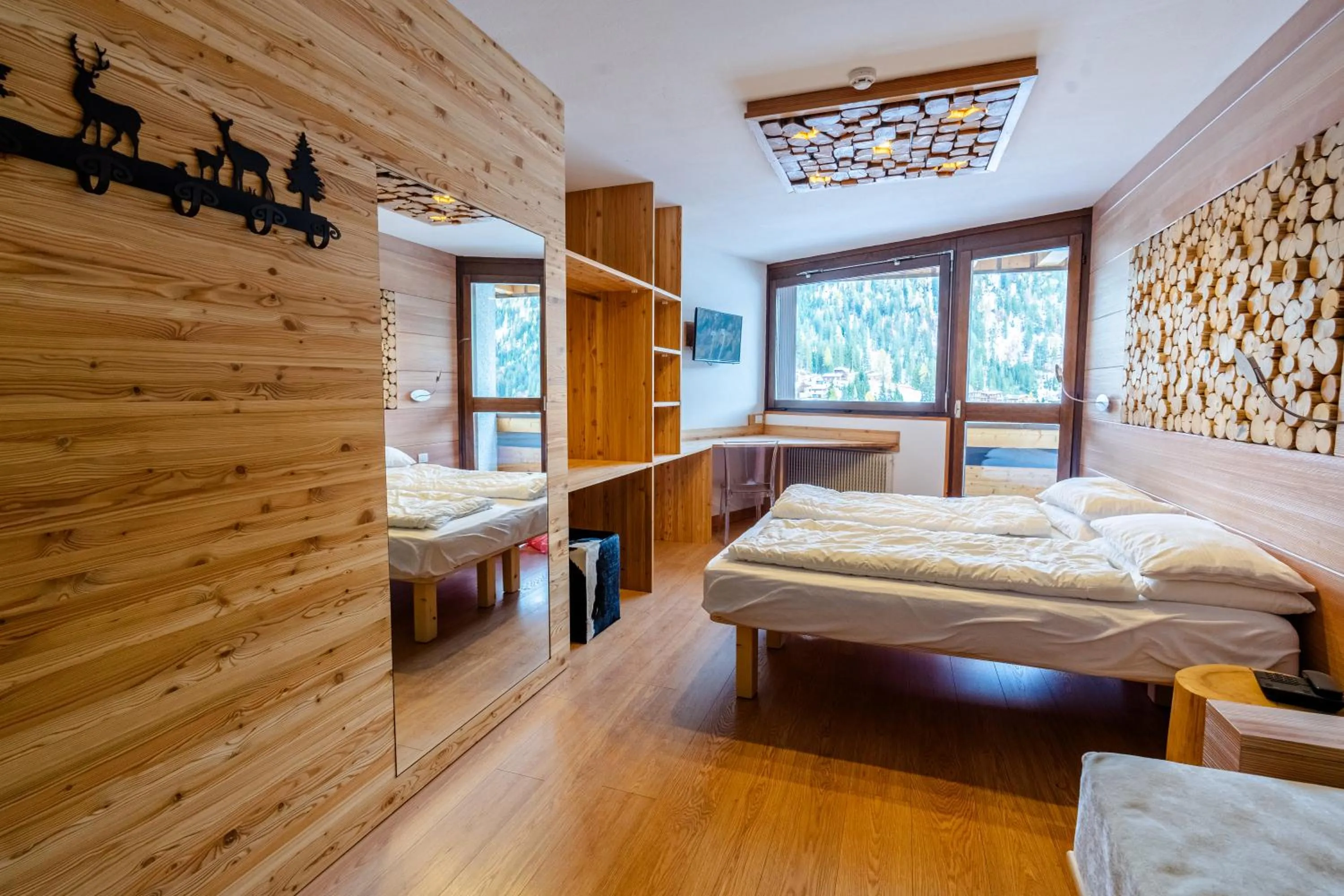 Bedroom, Bed in Hotel Dahu