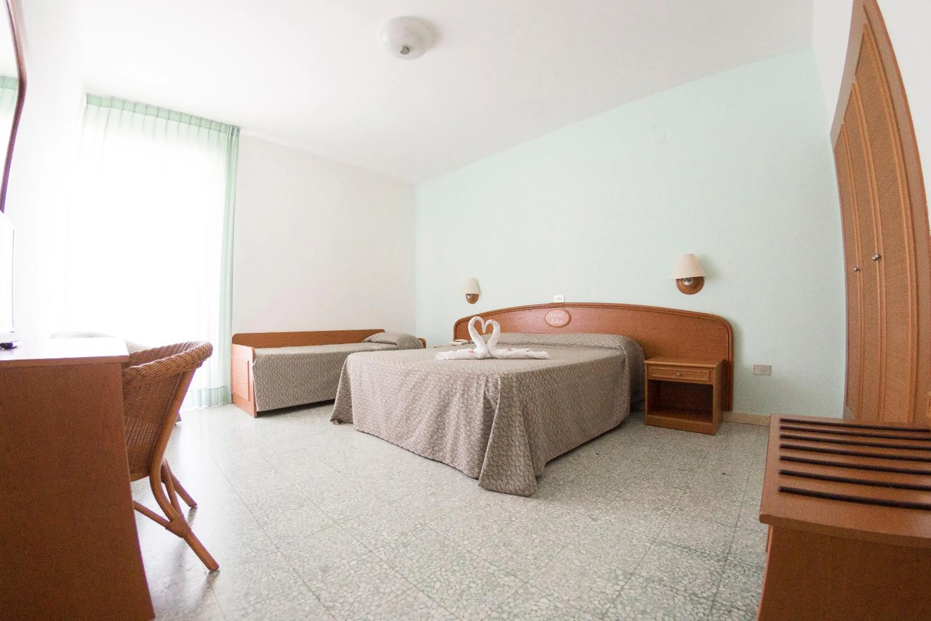 Bedroom, Bed in Hotel Eden