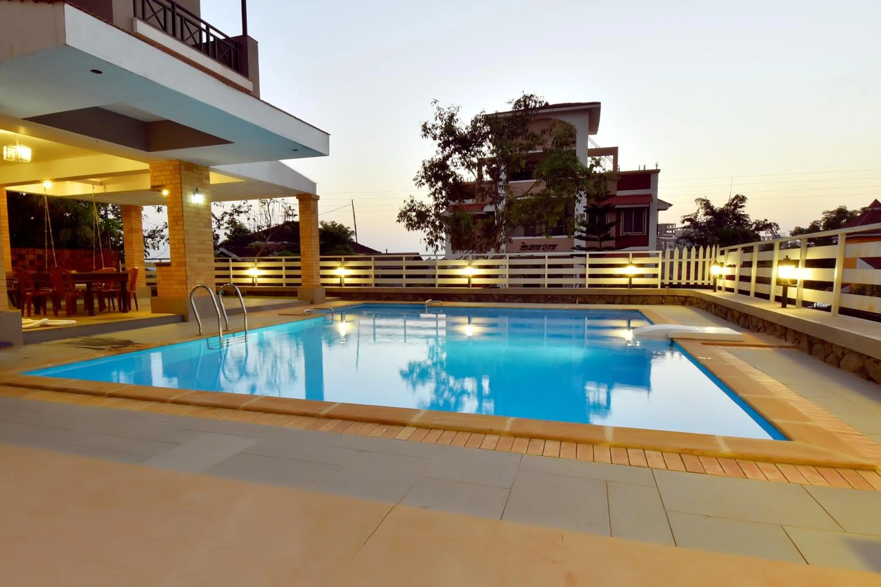 Swimming pool in The Mango Inn