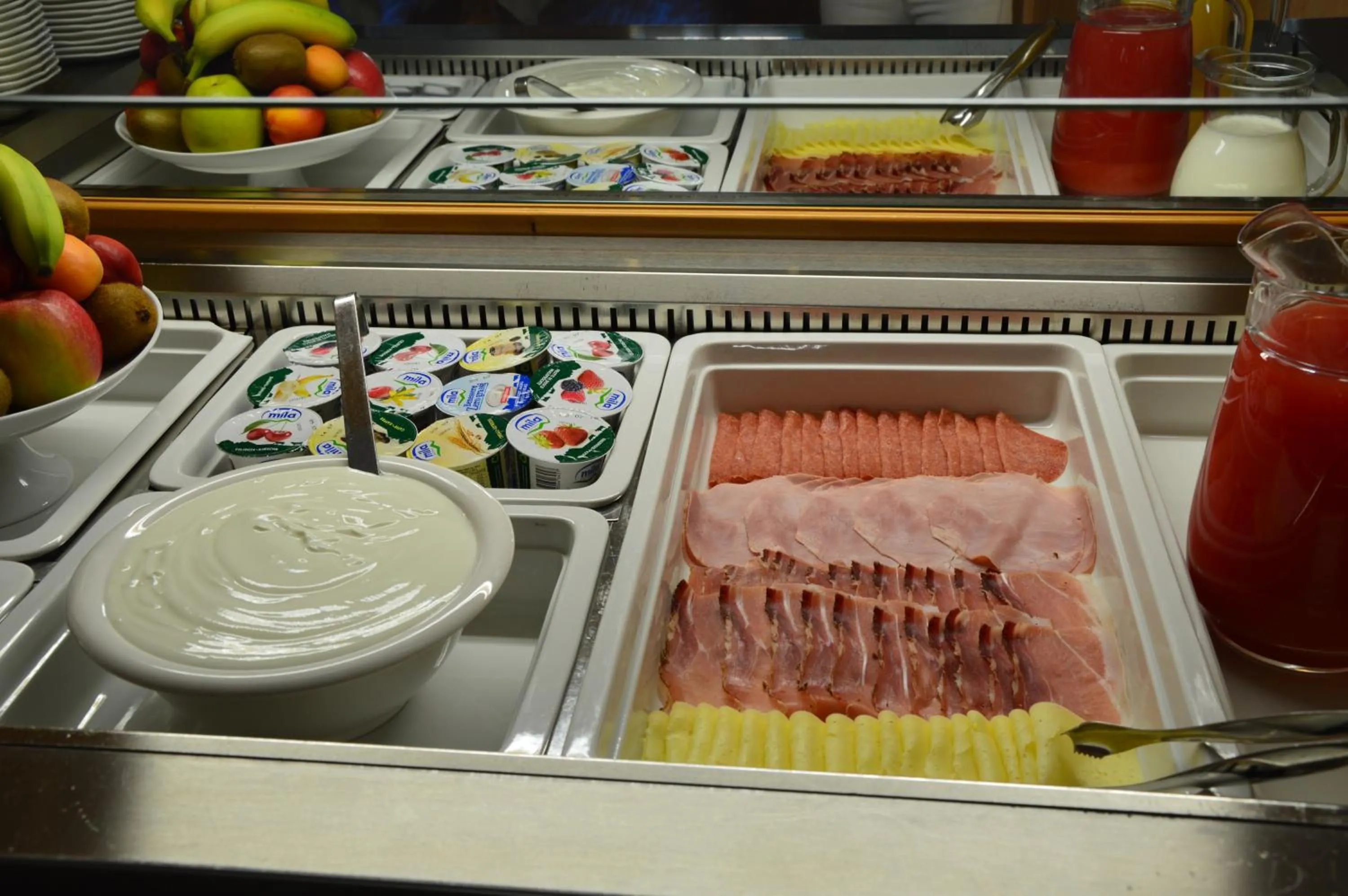 Food close-up in Hotel Garnì Carpe Diem