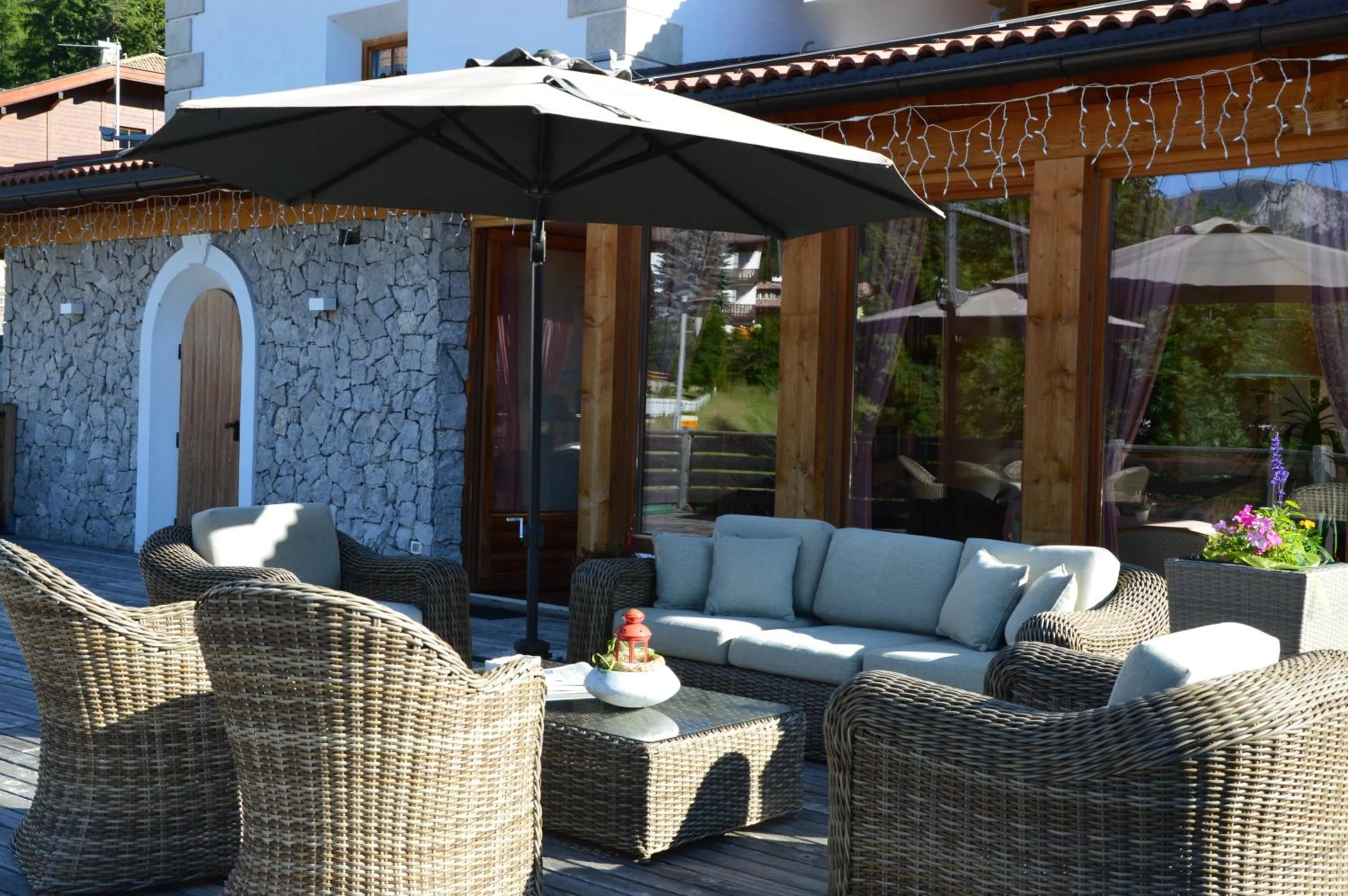 Balcony/Terrace in Hotel Garnì Carpe Diem