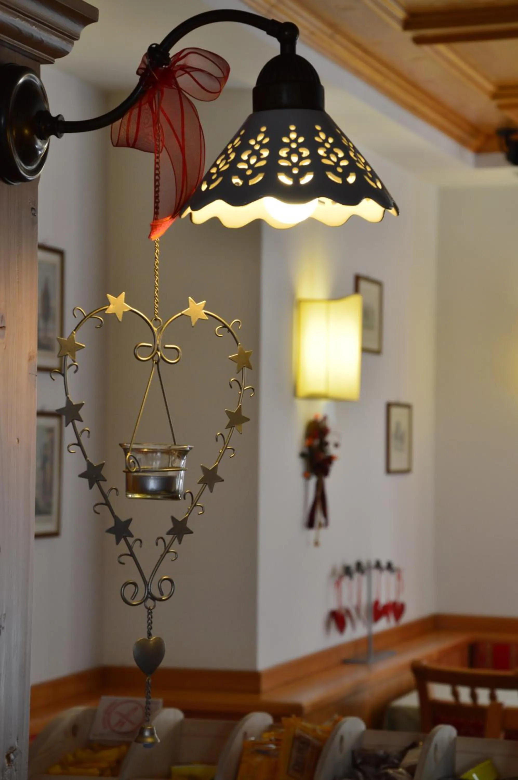 Decorative detail in Hotel Garnì Carpe Diem