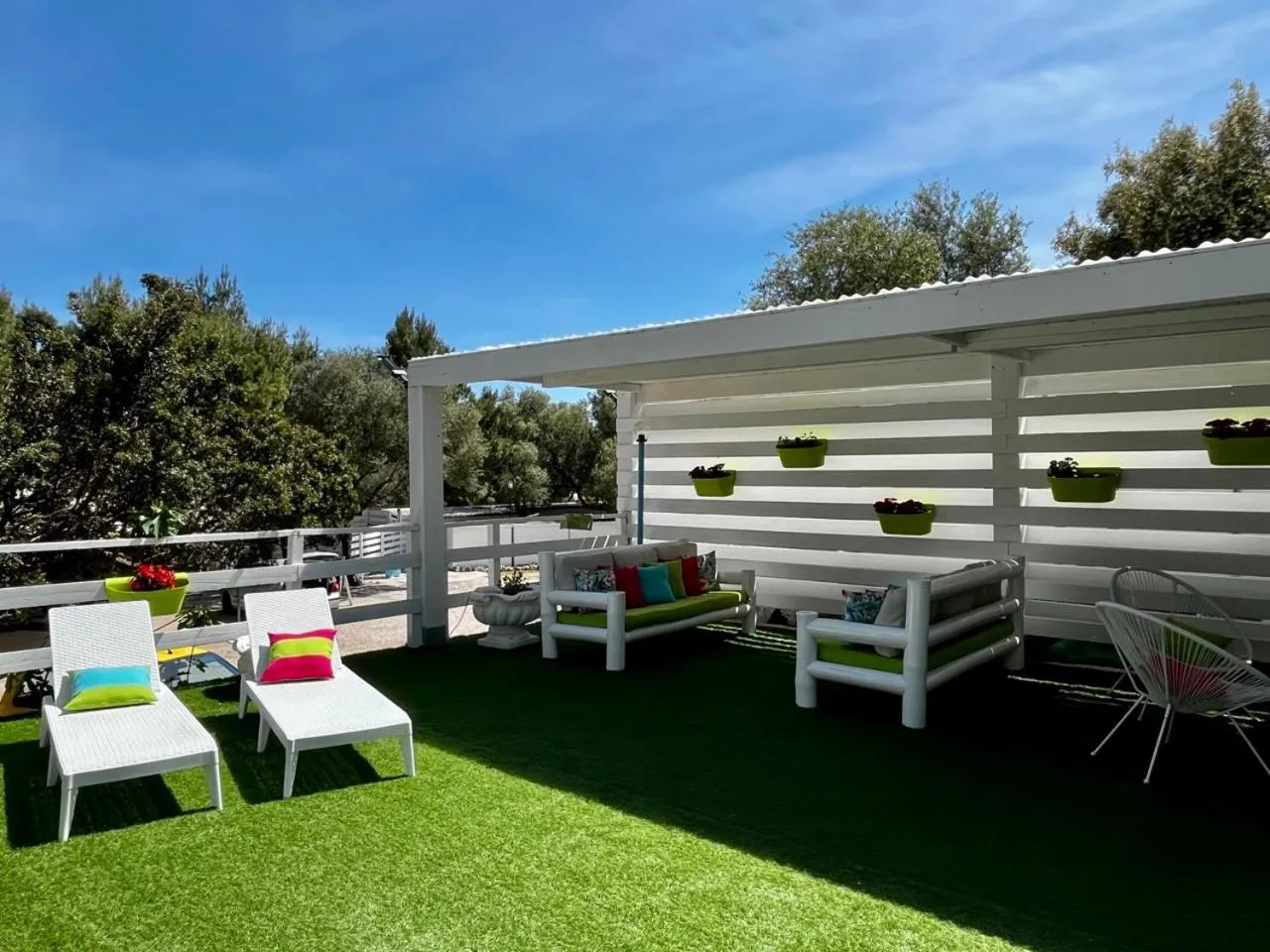 Garden in Palmasera Charming Rooms