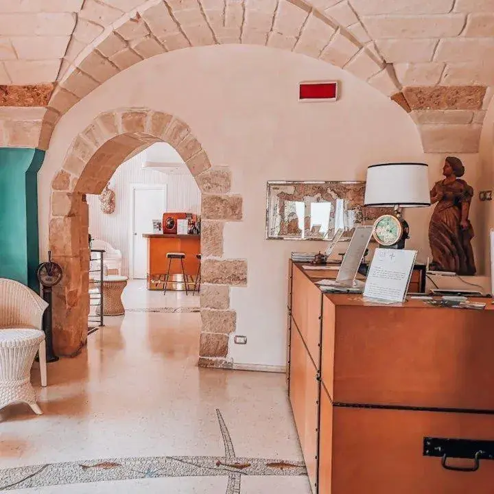 Lobby or reception in Corte Di Nettuno - CDSHotels Lobby or reception in Corte Di Nettuno - CDSHotels