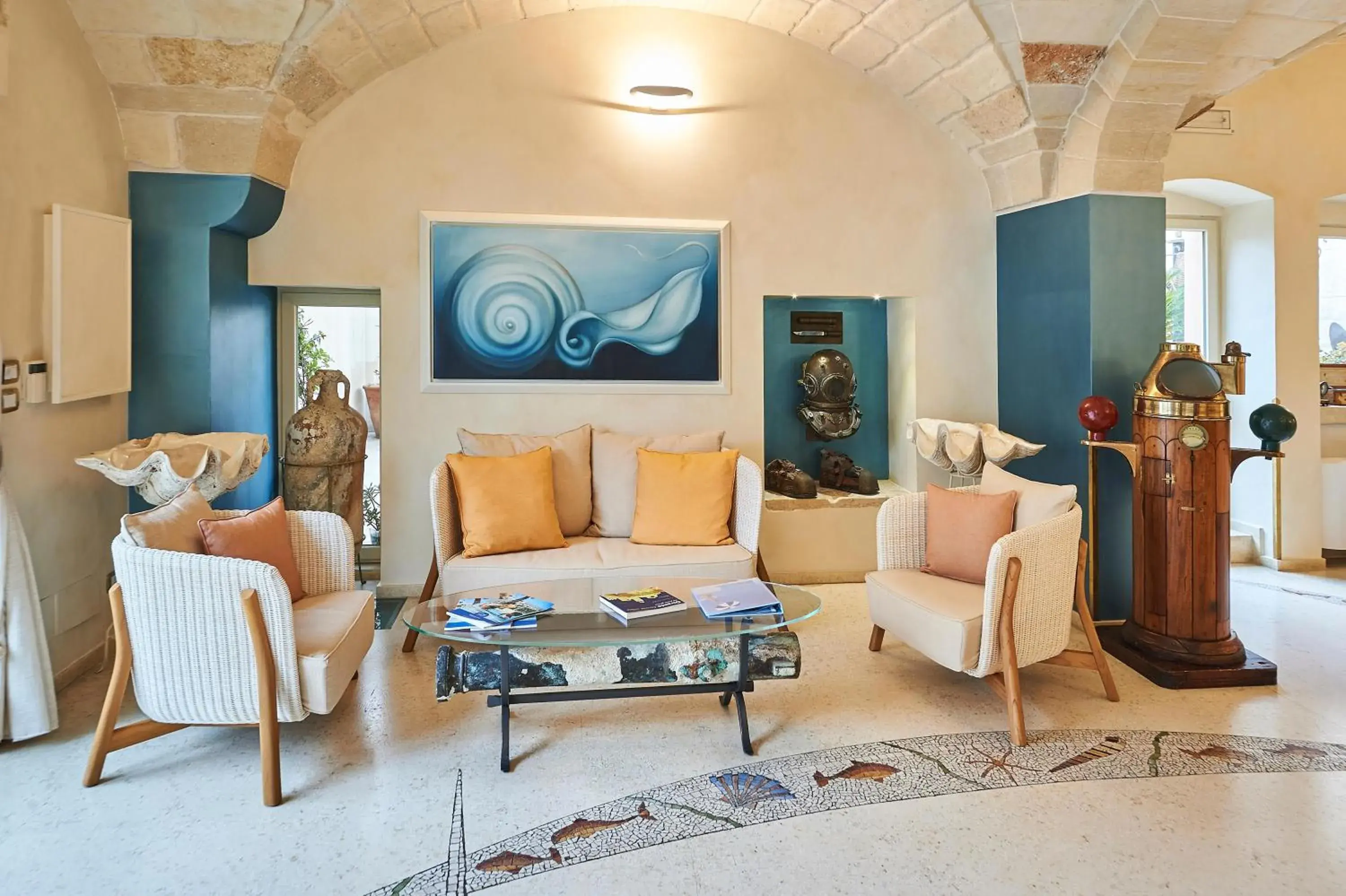 Lobby or reception in Corte Di Nettuno - CDSHotels Lobby or reception in Corte Di Nettuno - CDSHotels