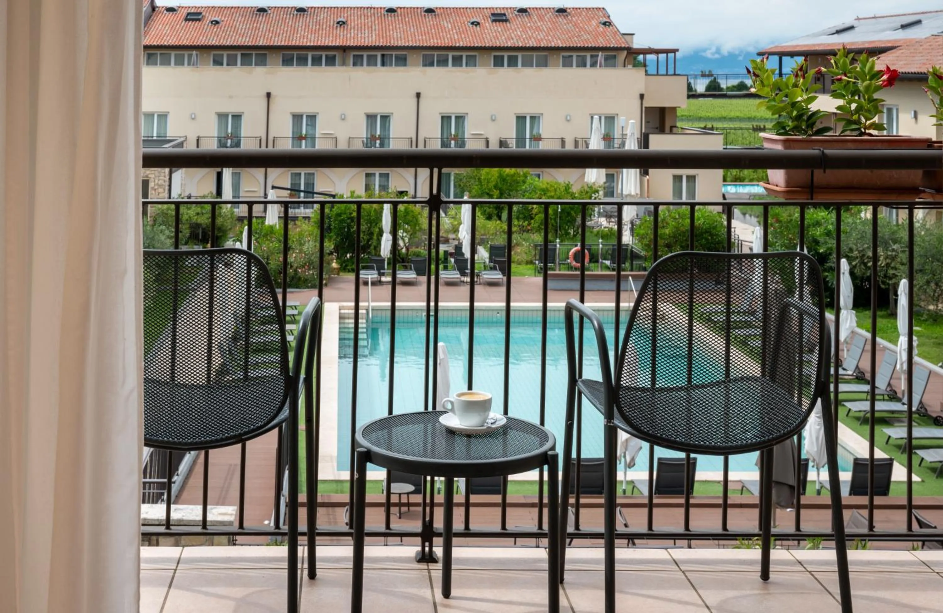 Balcony/Terrace in Leonardo Hotel Lago di Garda - Wellness and Spa