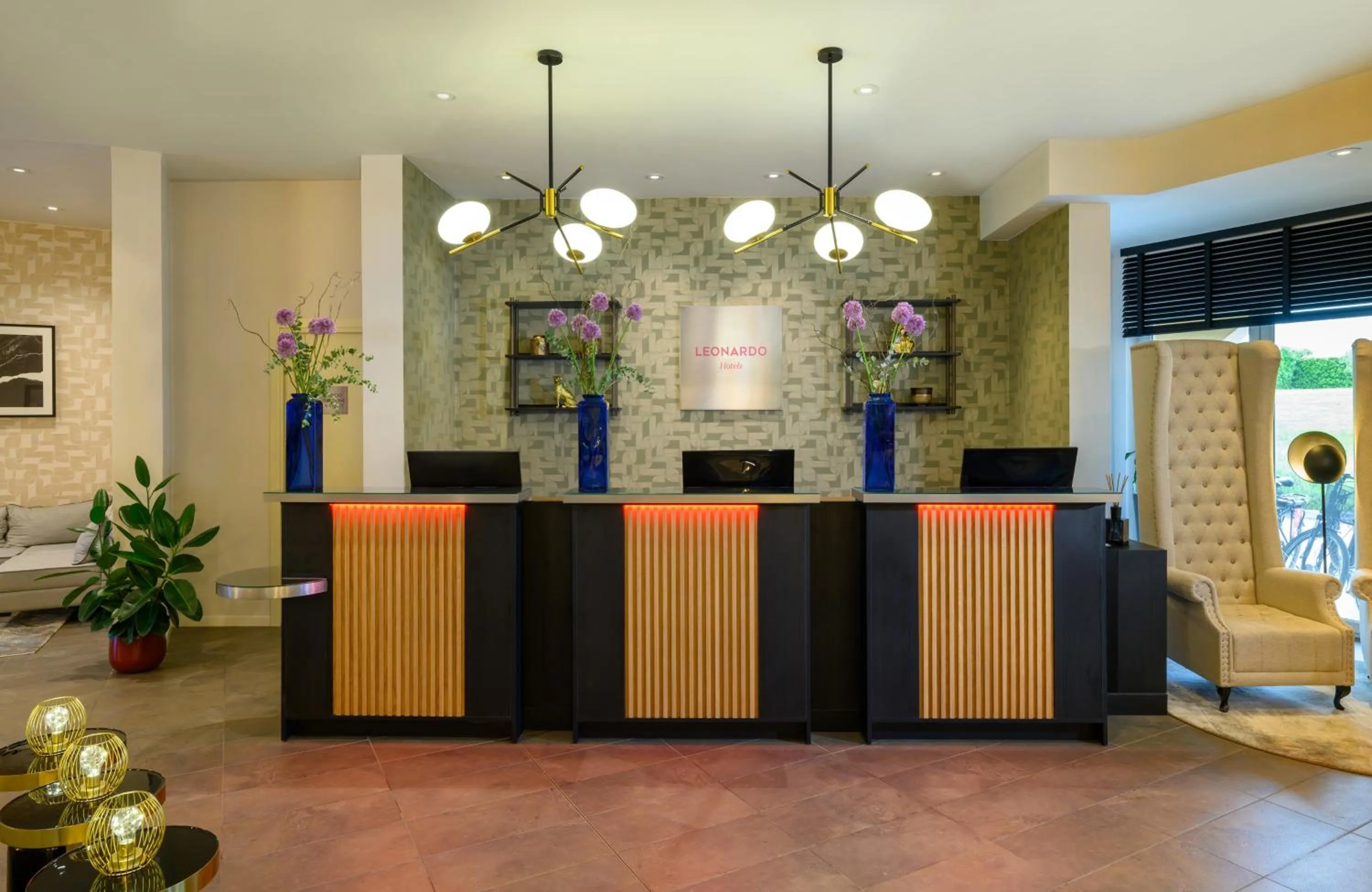 Lobby or reception in Leonardo Hotel Lago di Garda - Wellness and Spa