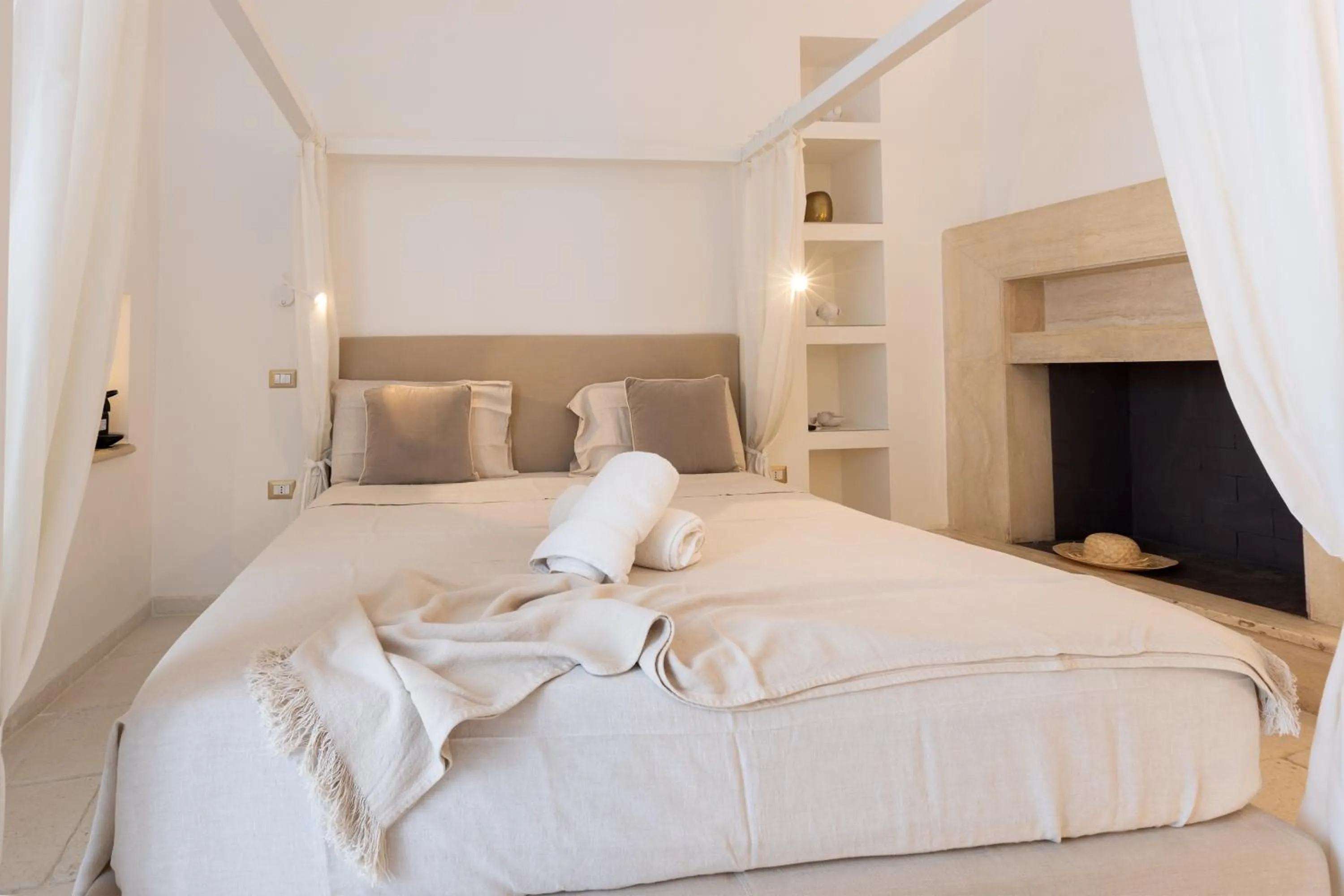 Bedroom, Bed in La Loggetta