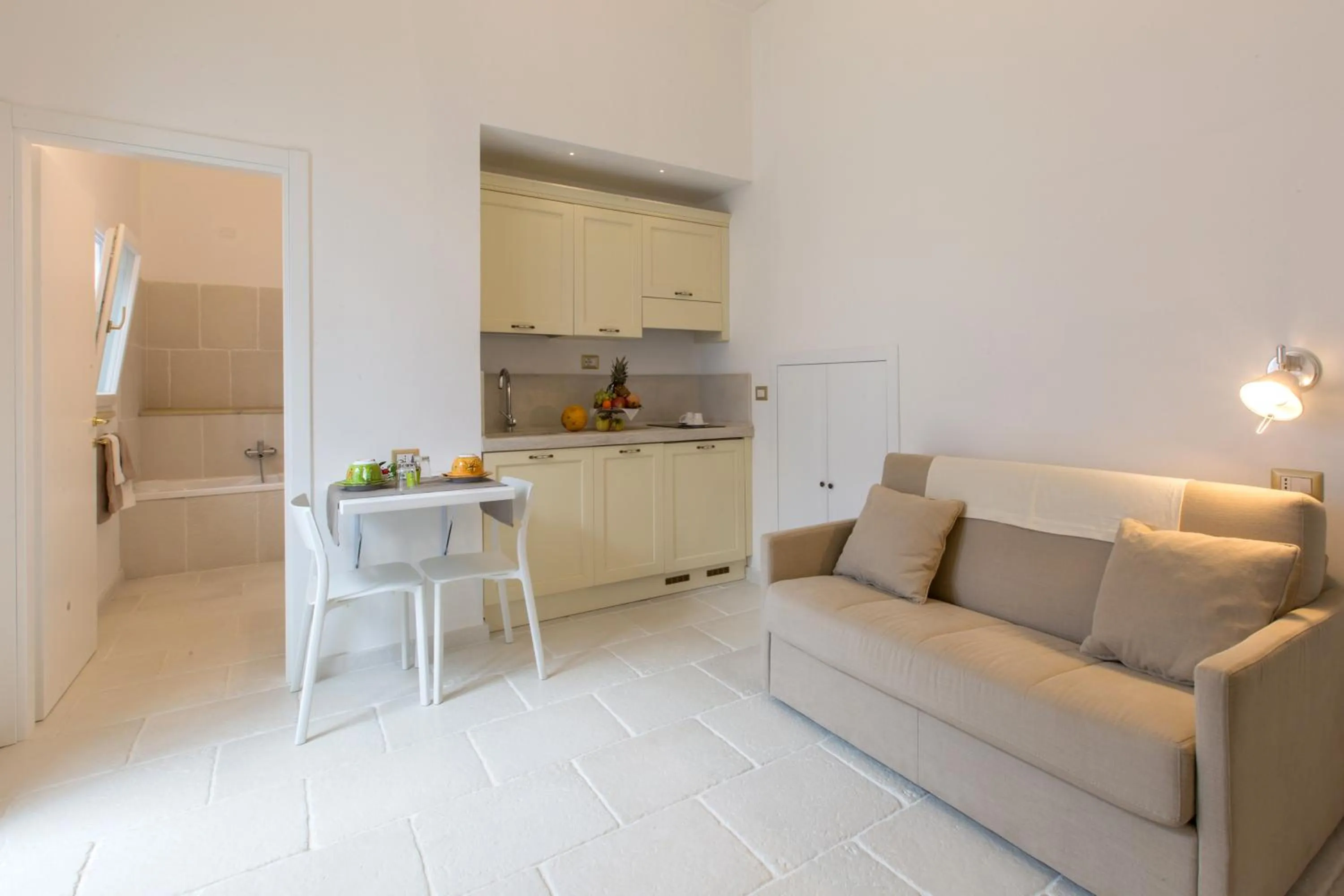 Living room in La Loggetta