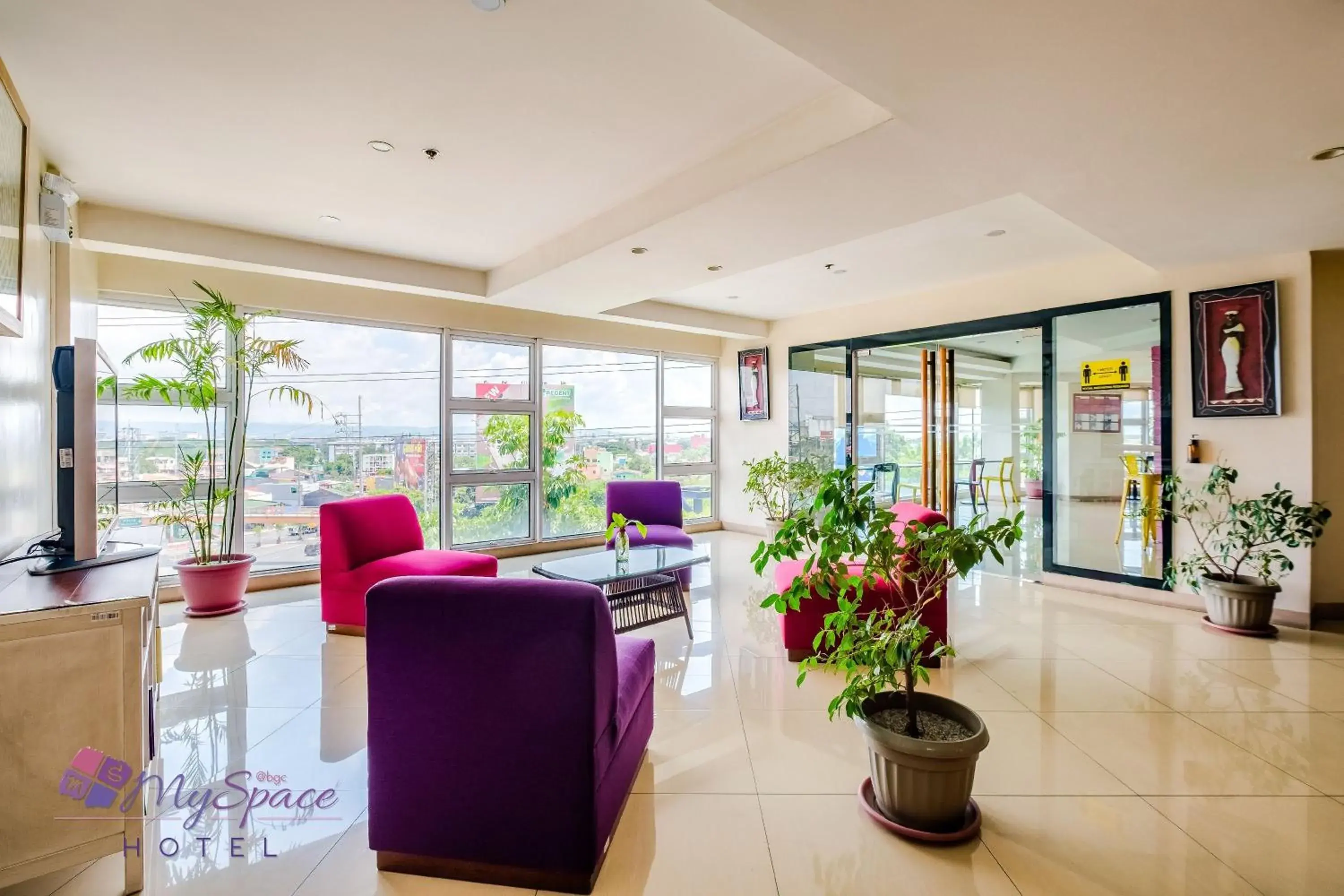 Lobby or reception in MySpace Hotel @BGC Lobby or reception in MySpace Hotel @BGC