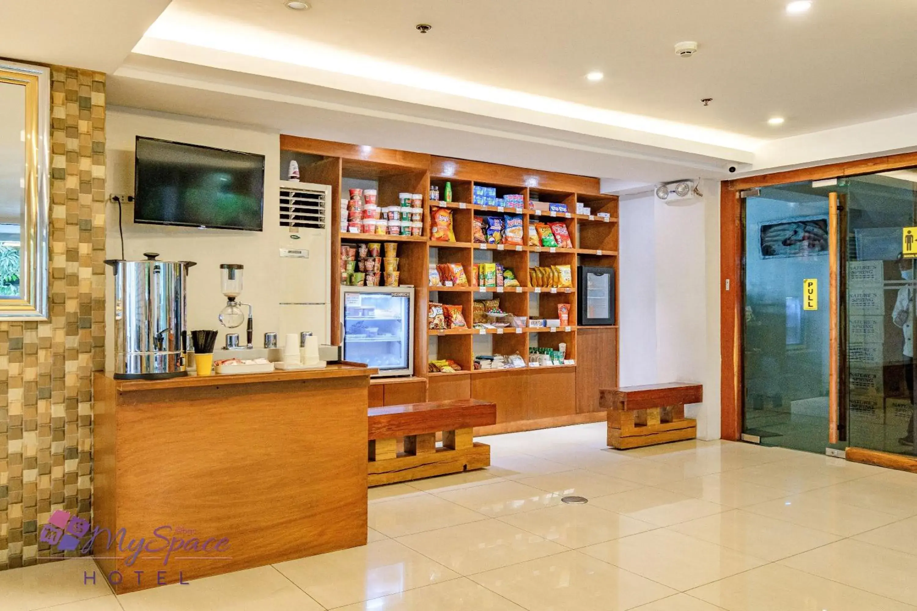 Lobby or reception in MySpace Hotel @BGC Lobby or reception in MySpace Hotel @BGC