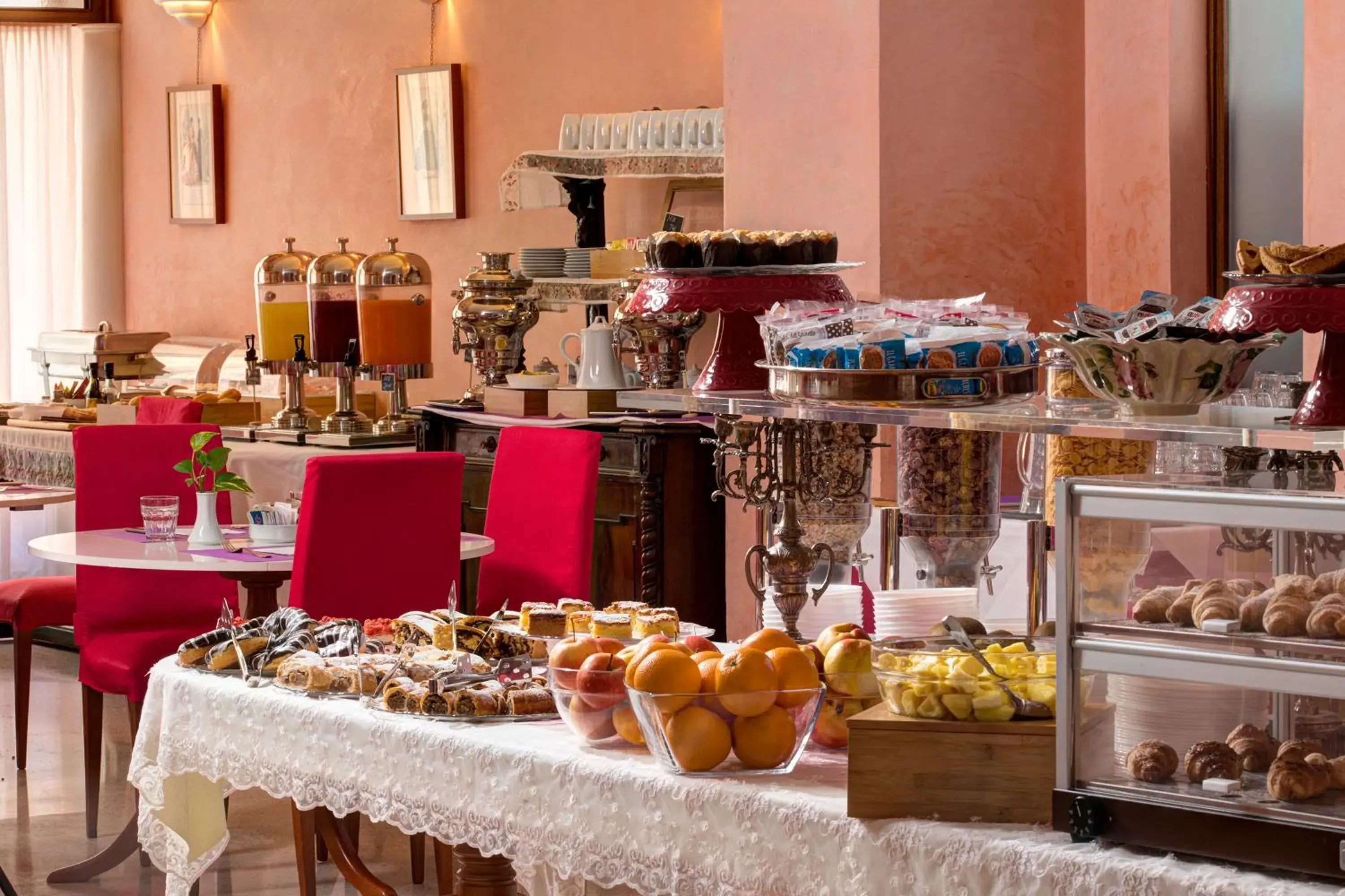 Buffet breakfast in Residence San Giusto Buffet breakfast in Residence San Giusto