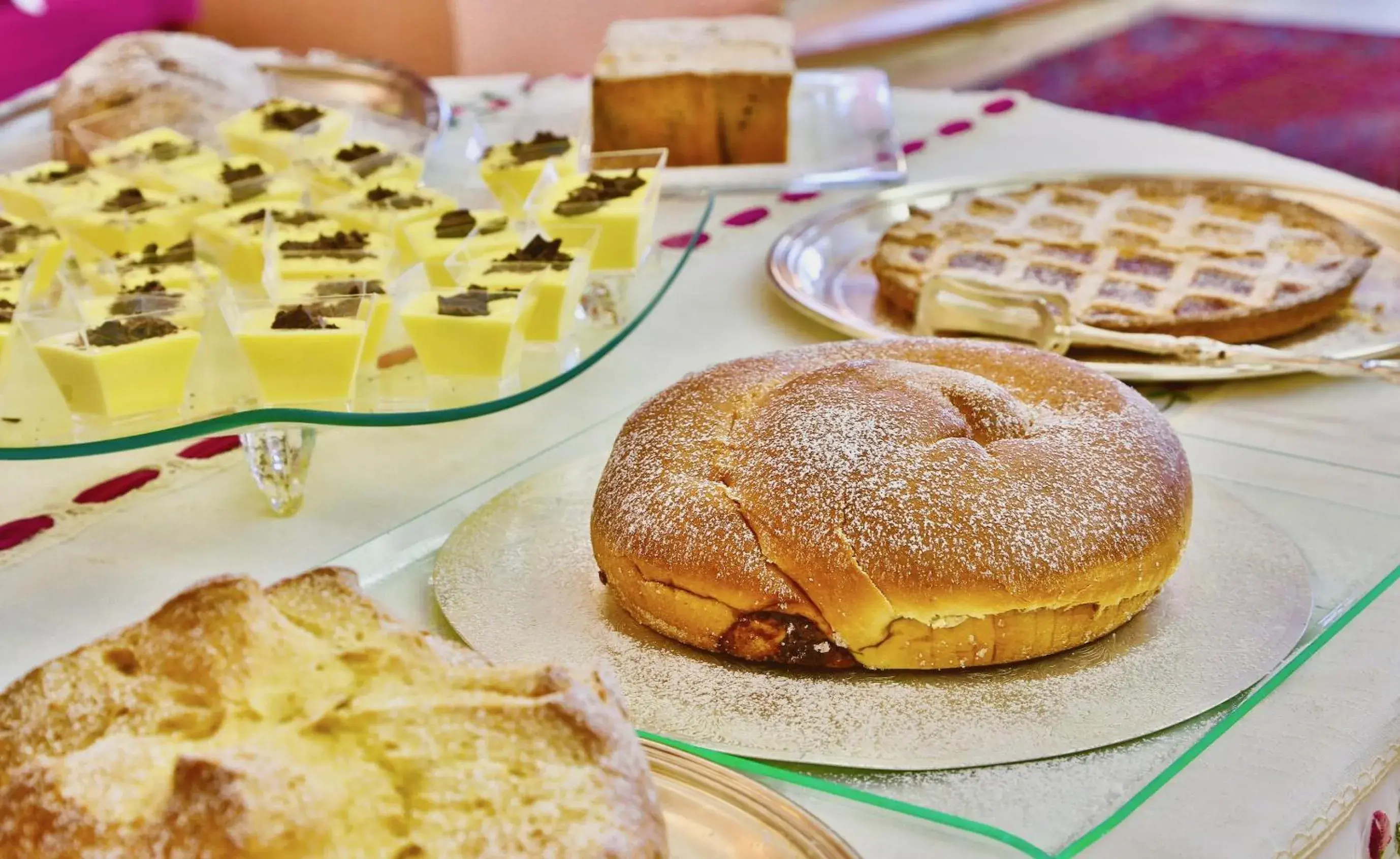 Buffet breakfast in Residence San Giusto Buffet breakfast in Residence San Giusto