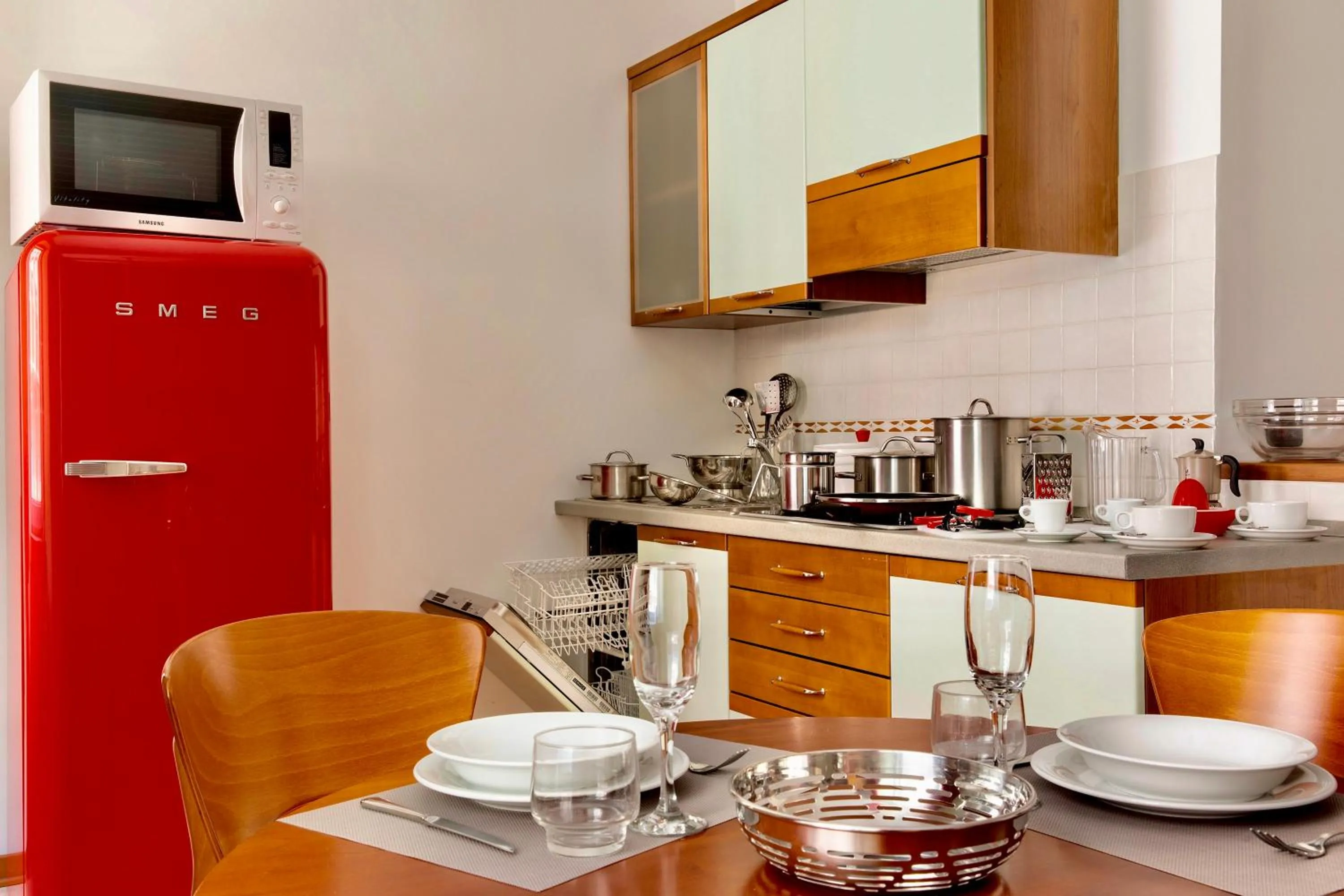 Kitchen or kitchenette in Residence San Giusto
