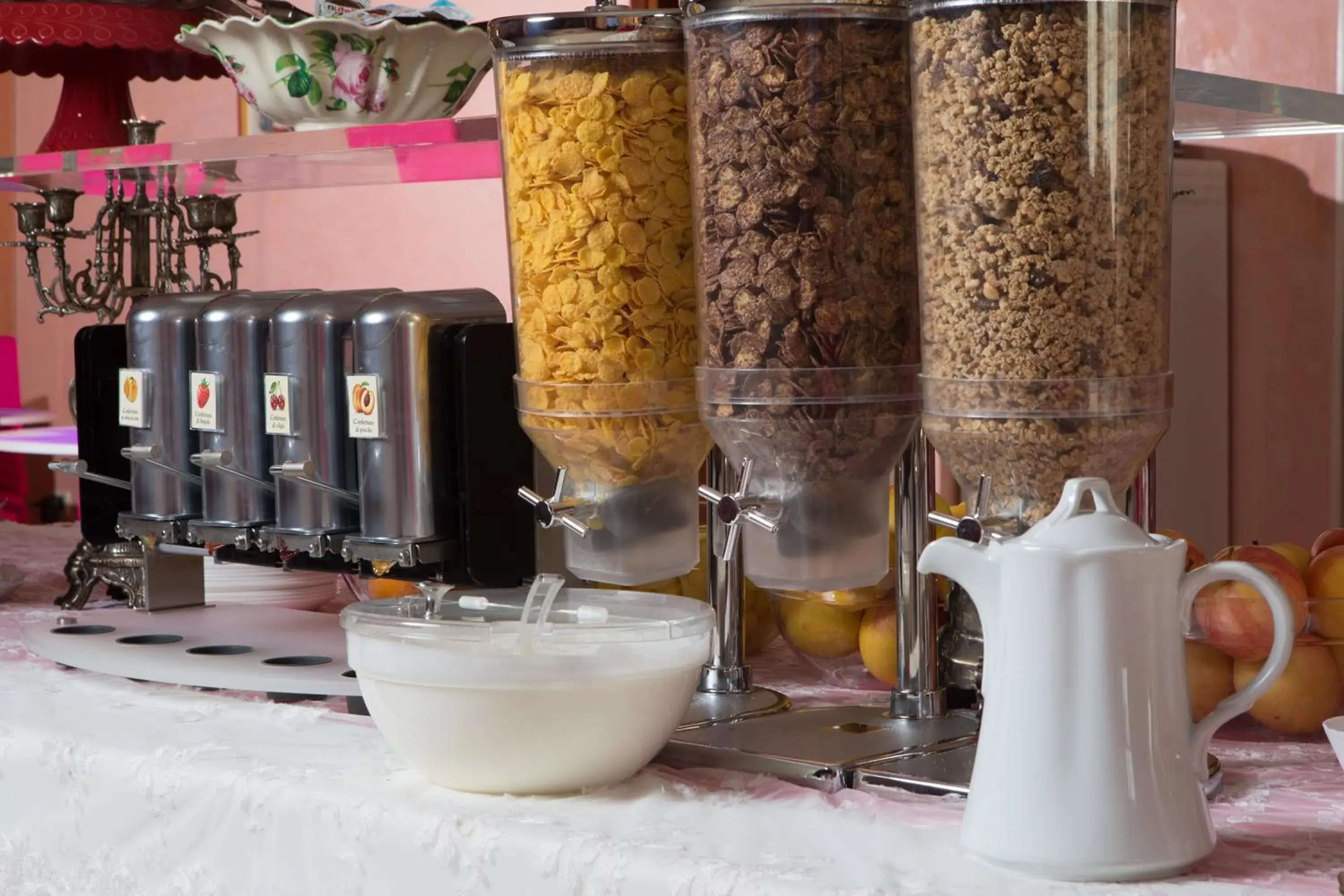 Buffet breakfast in Residence San Giusto Buffet breakfast in Residence San Giusto